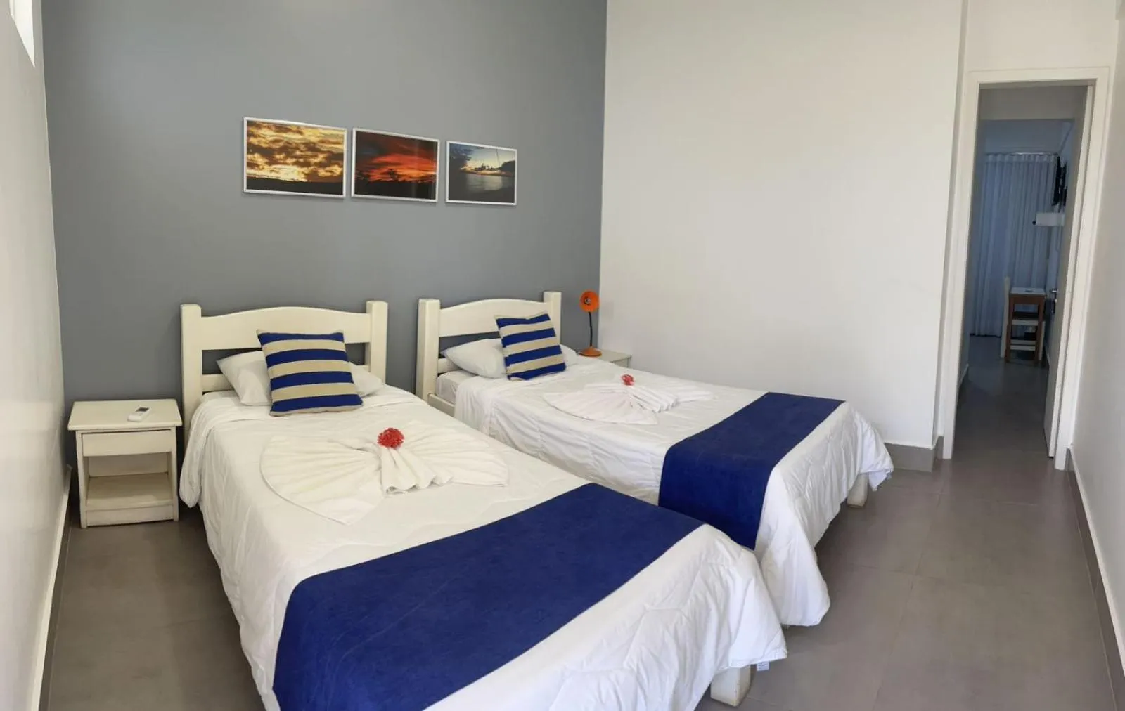 Bed in Grande Lago Hotel Gastronomia Bar