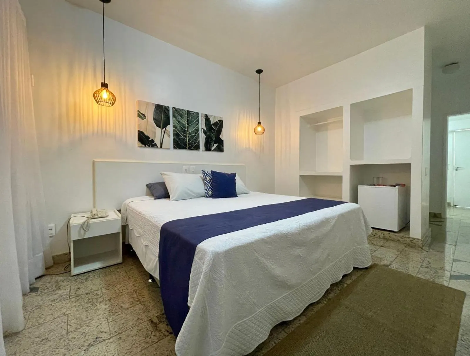 Bed in Grande Lago Hotel Gastronomia Bar