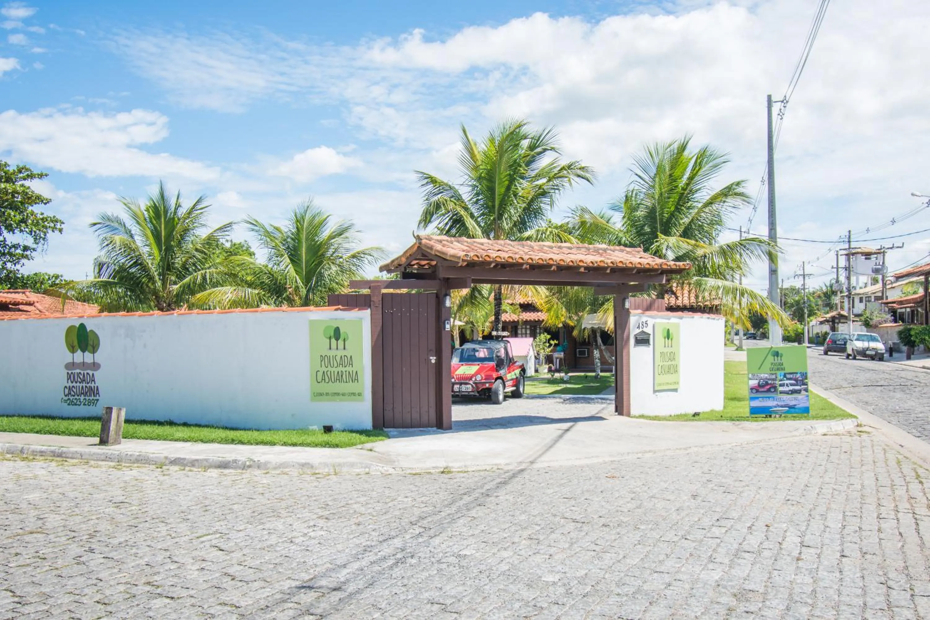 Facade/entrance in Pousada Casuarina Geribá