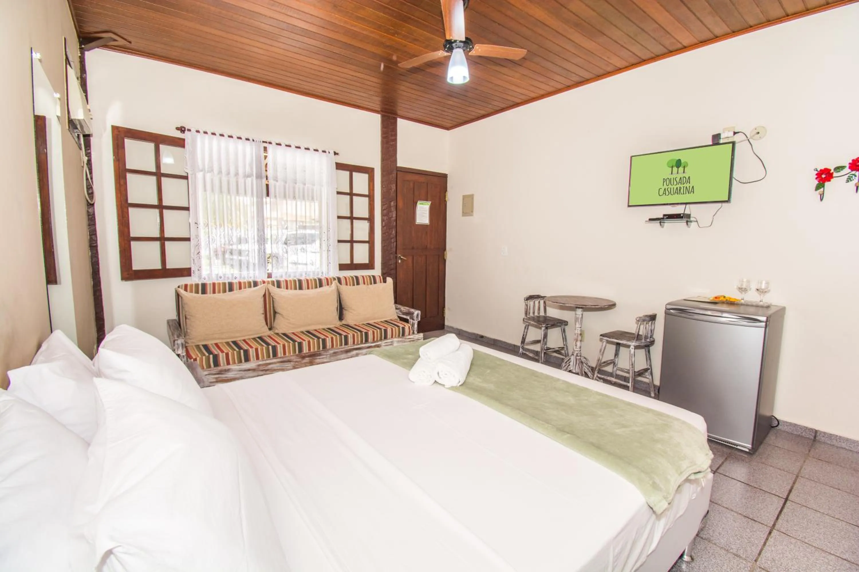 TV and multimedia in Pousada Casuarina Geribá