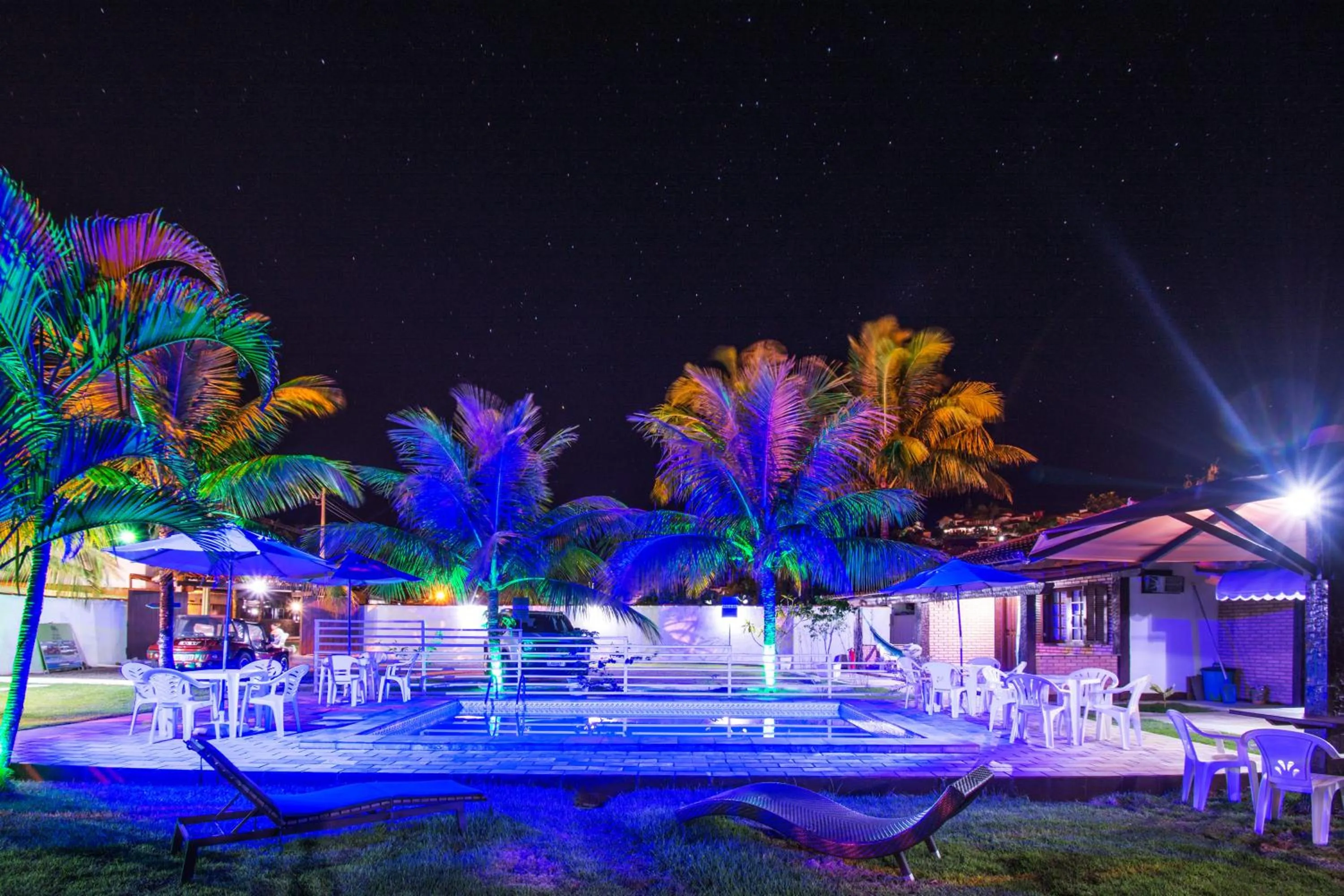 Night in Pousada Casuarina Geribá