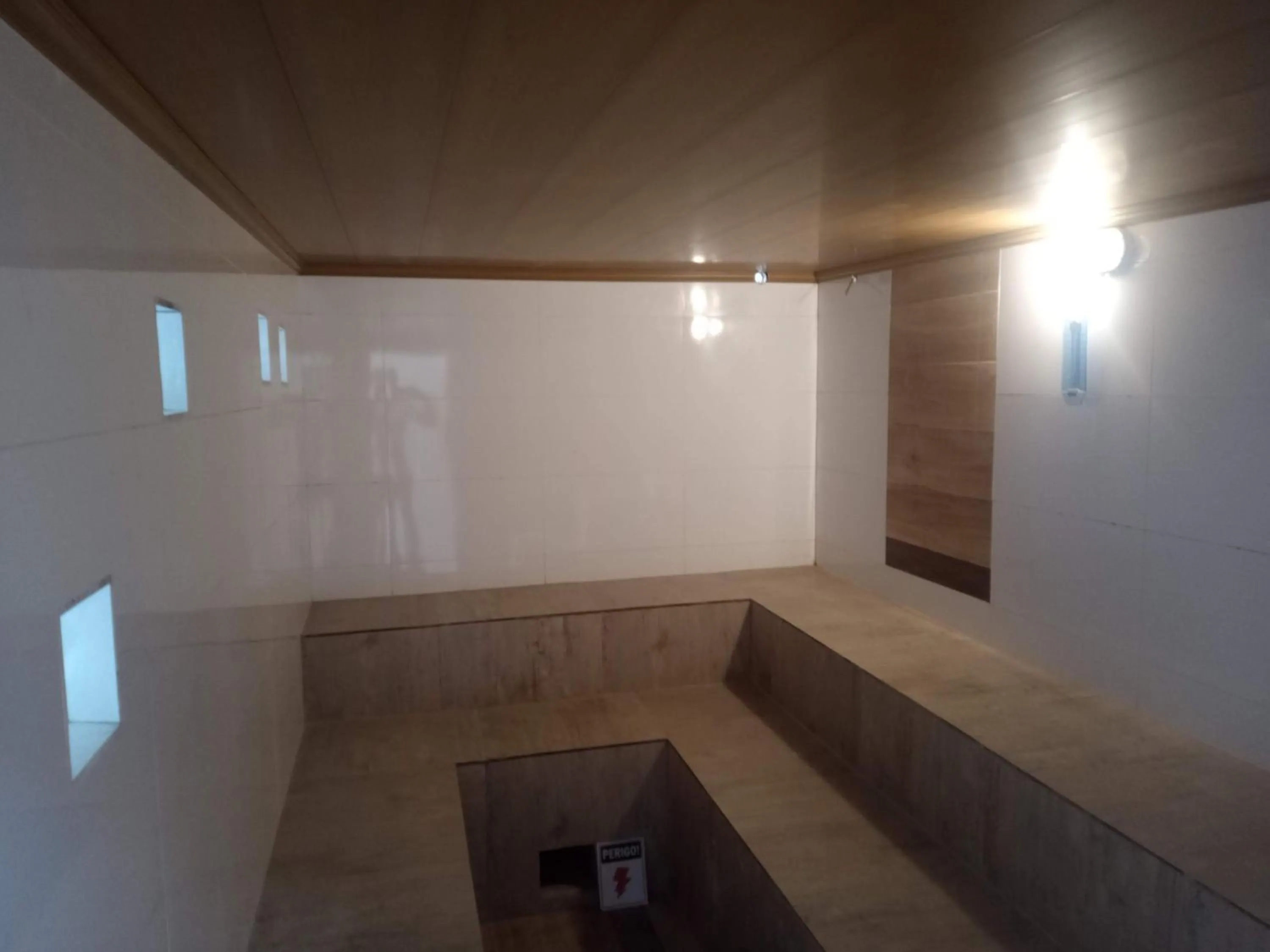 Sauna in Chalés Alto Da Estância