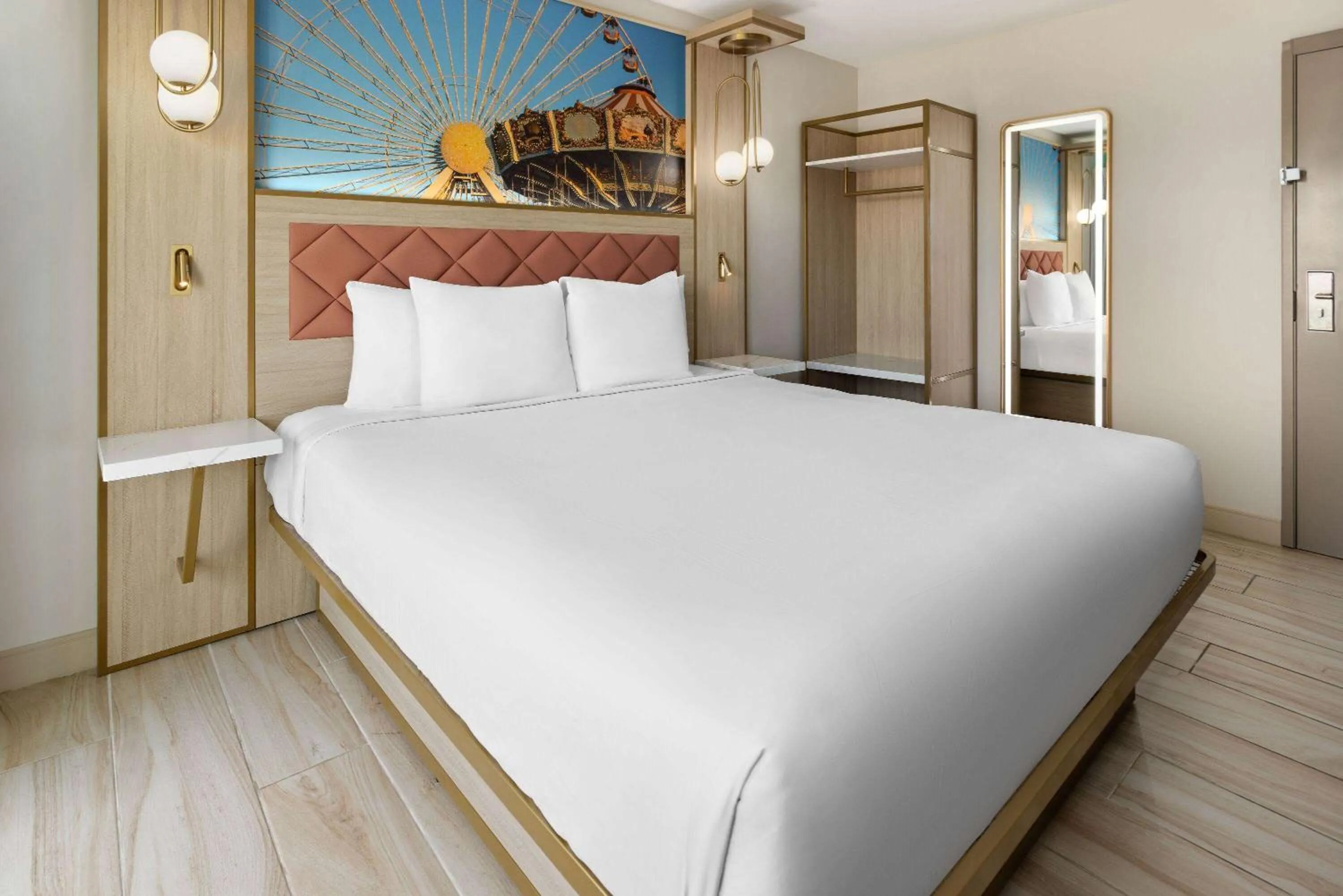 Photo of the whole room, Bed in The Vibes Hotel, Trademark Collection by Wyndham