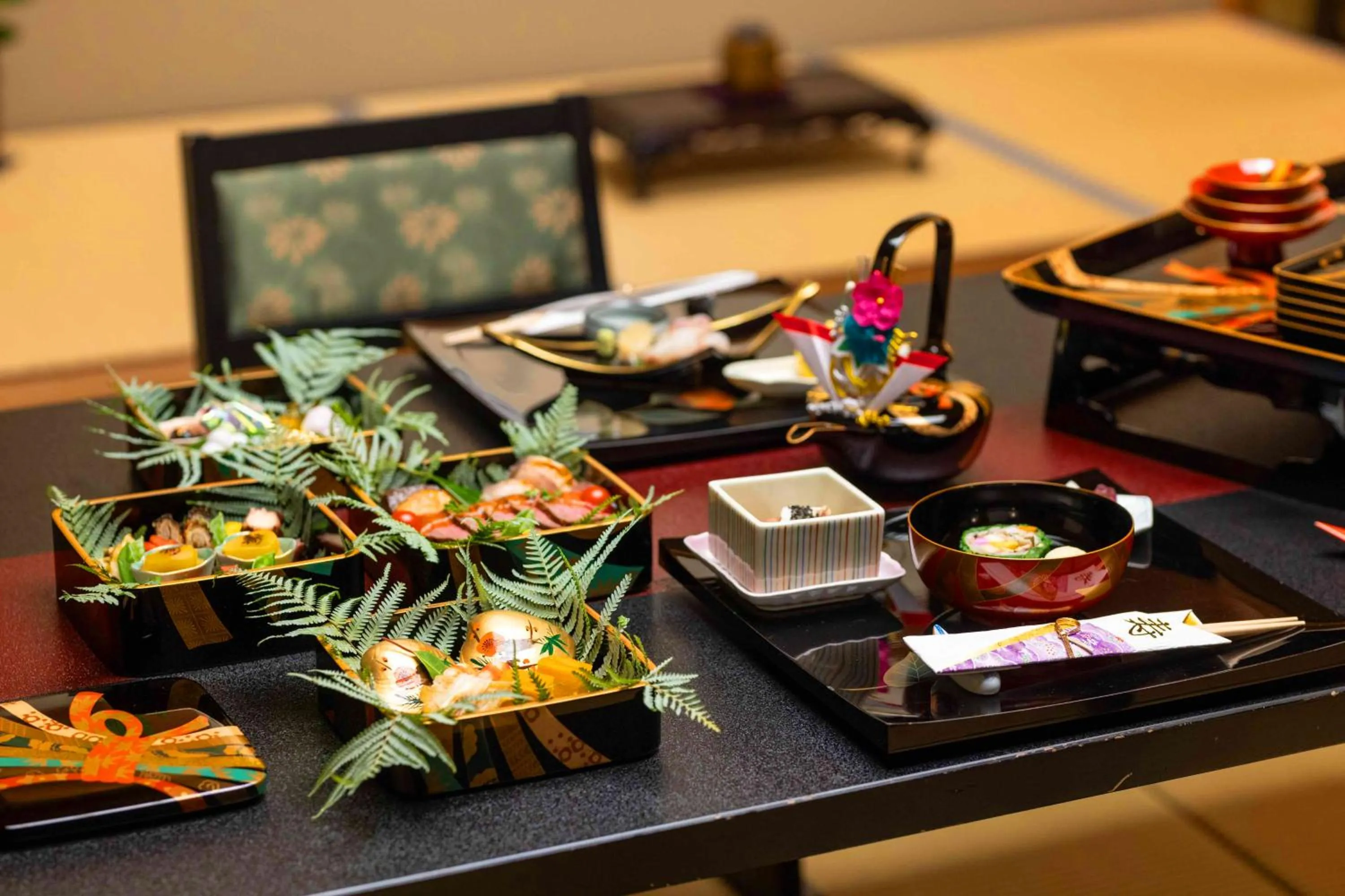 Food in UNZEN HANZUIRYO by Onko Chishin