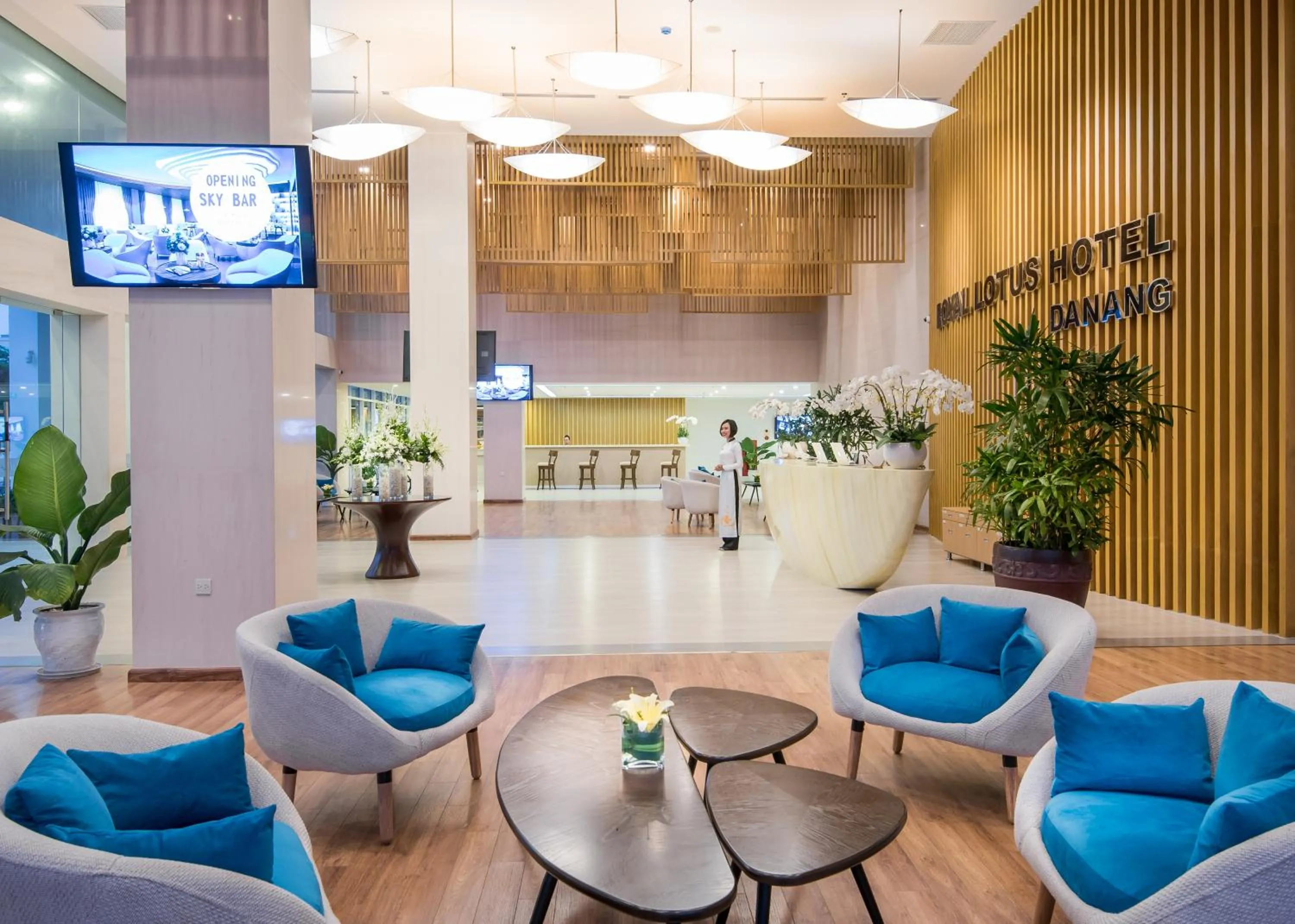 Lobby or reception in Royal Lotus Hotel Danang