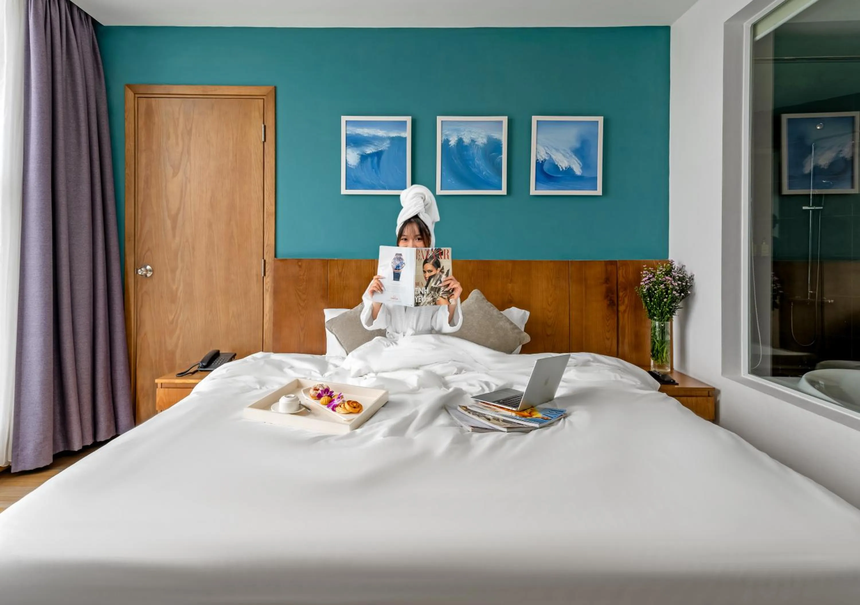 Bedroom, Bed in Royal Lotus Hotel Danang