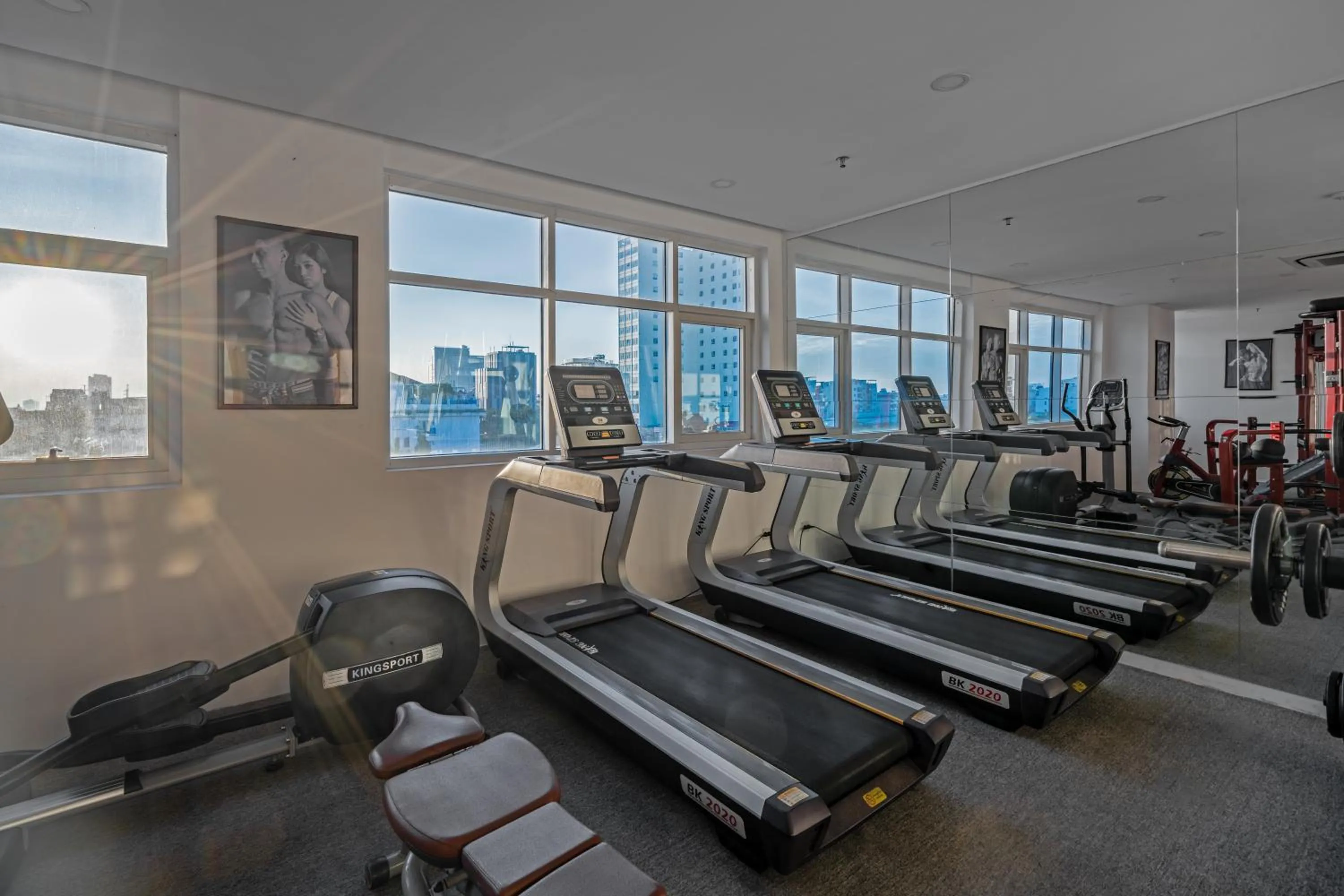 Fitness centre/facilities in Royal Lotus Hotel Danang
