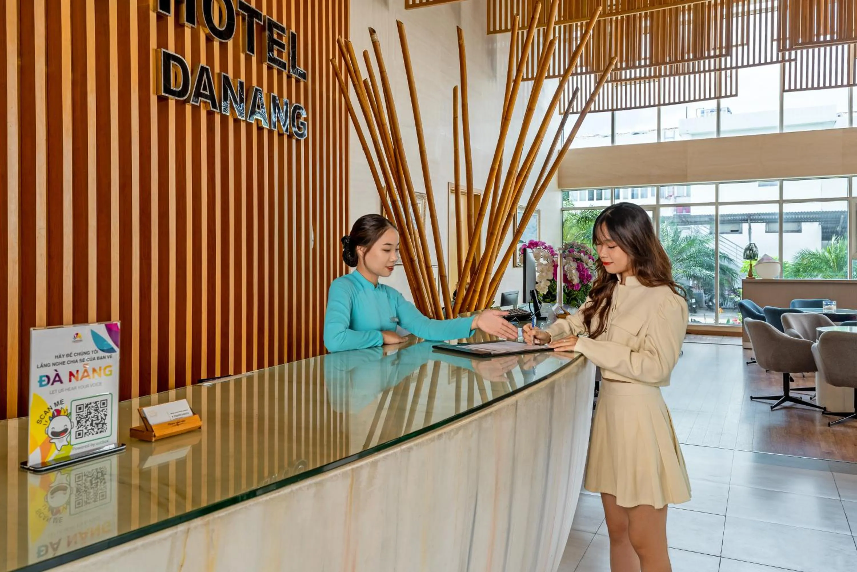 Lobby or reception in Royal Lotus Hotel Danang