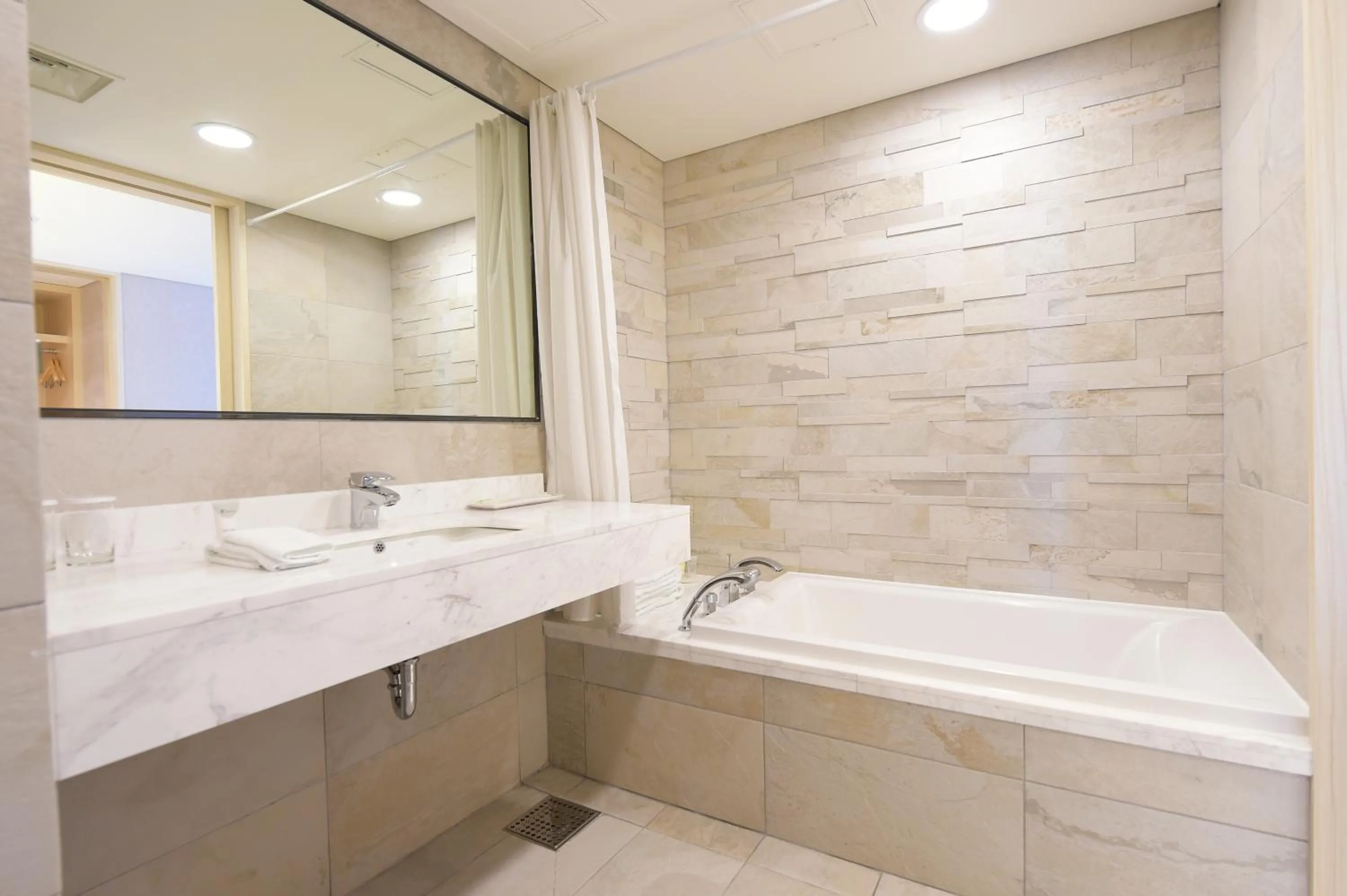 Bathroom in Wirye Militopia Hotel By Marine