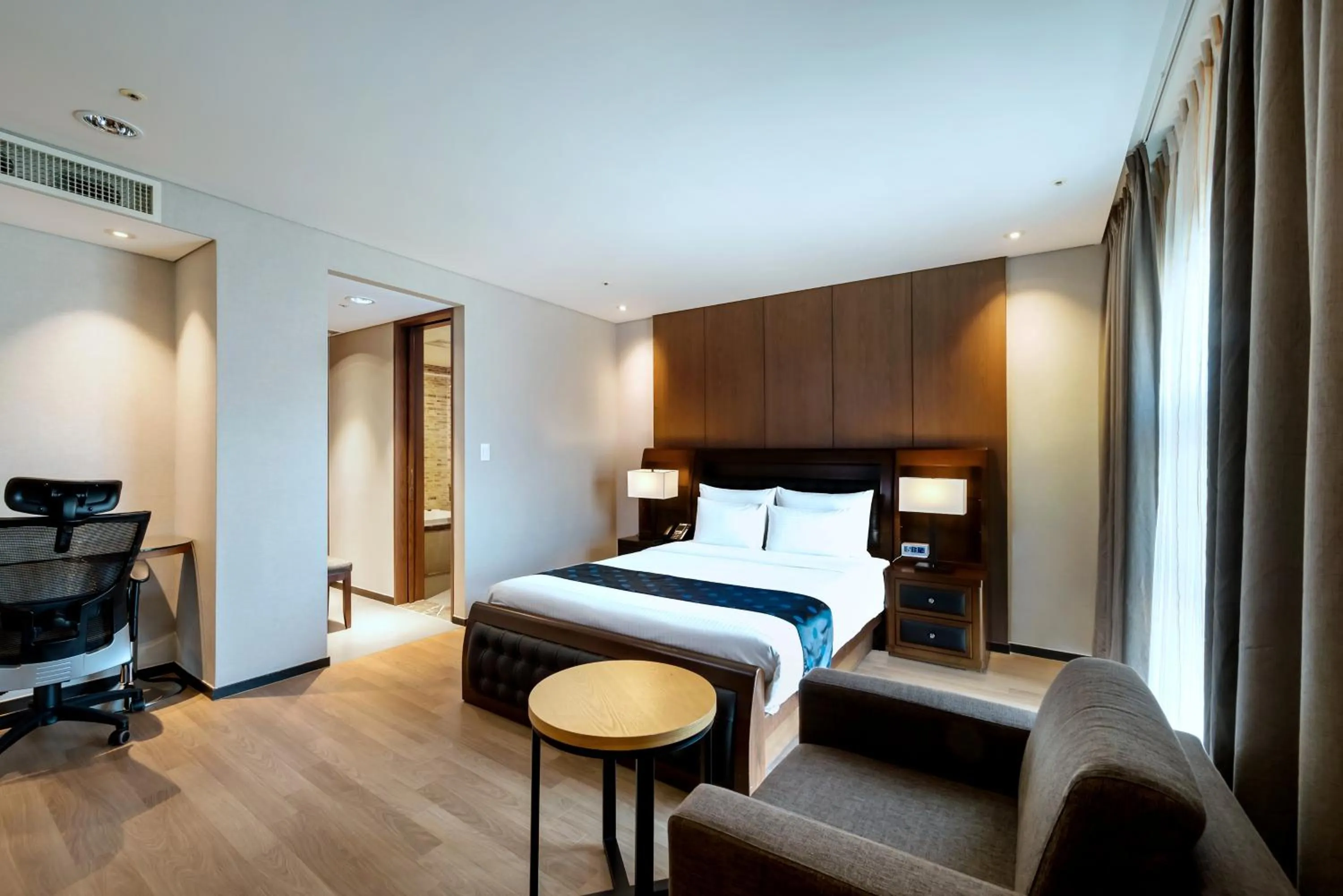 Bedroom, Bed in Wirye Militopia Hotel By Marine