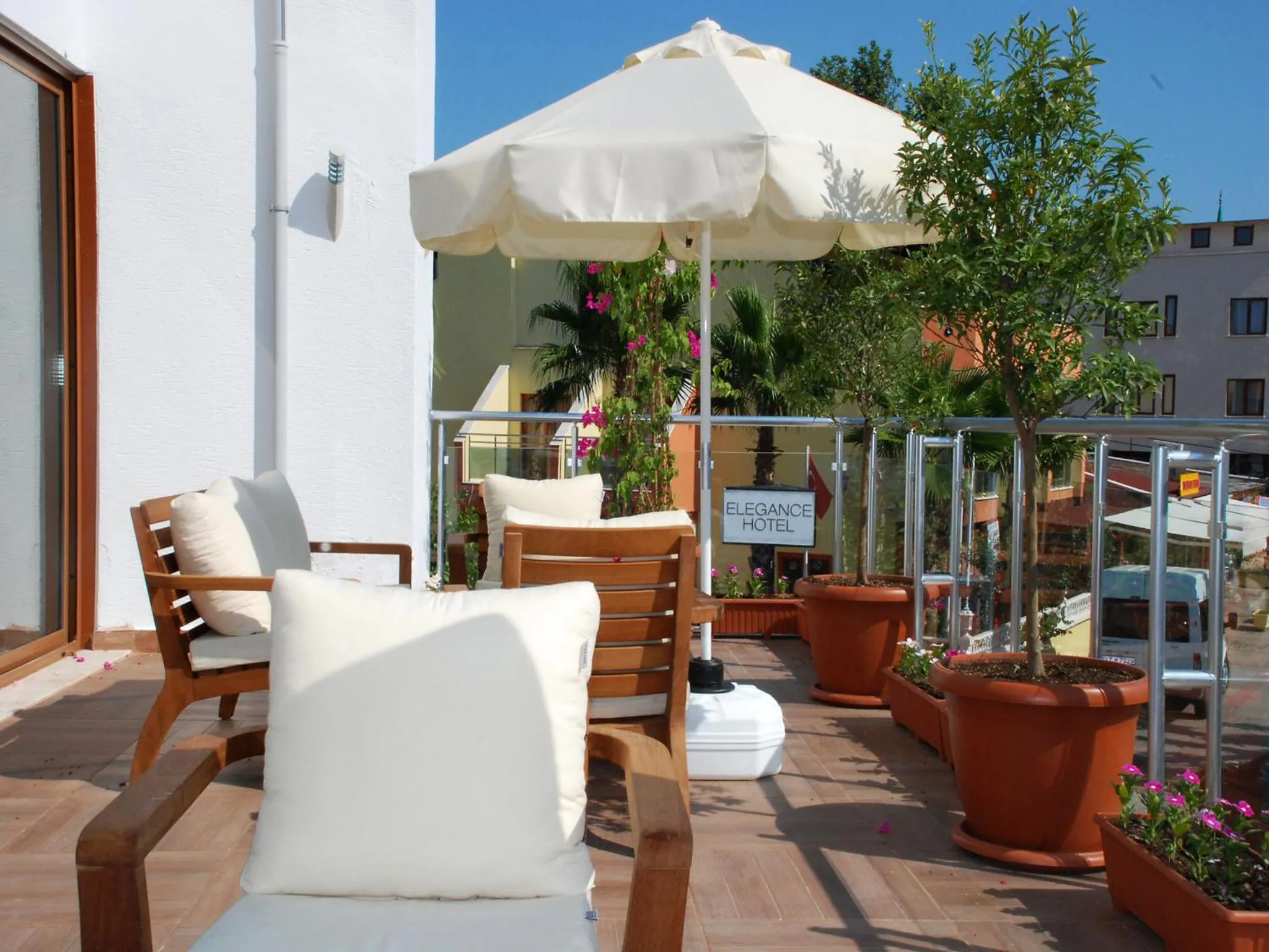 Balcony/Terrace in Elegance Hotel Kemer