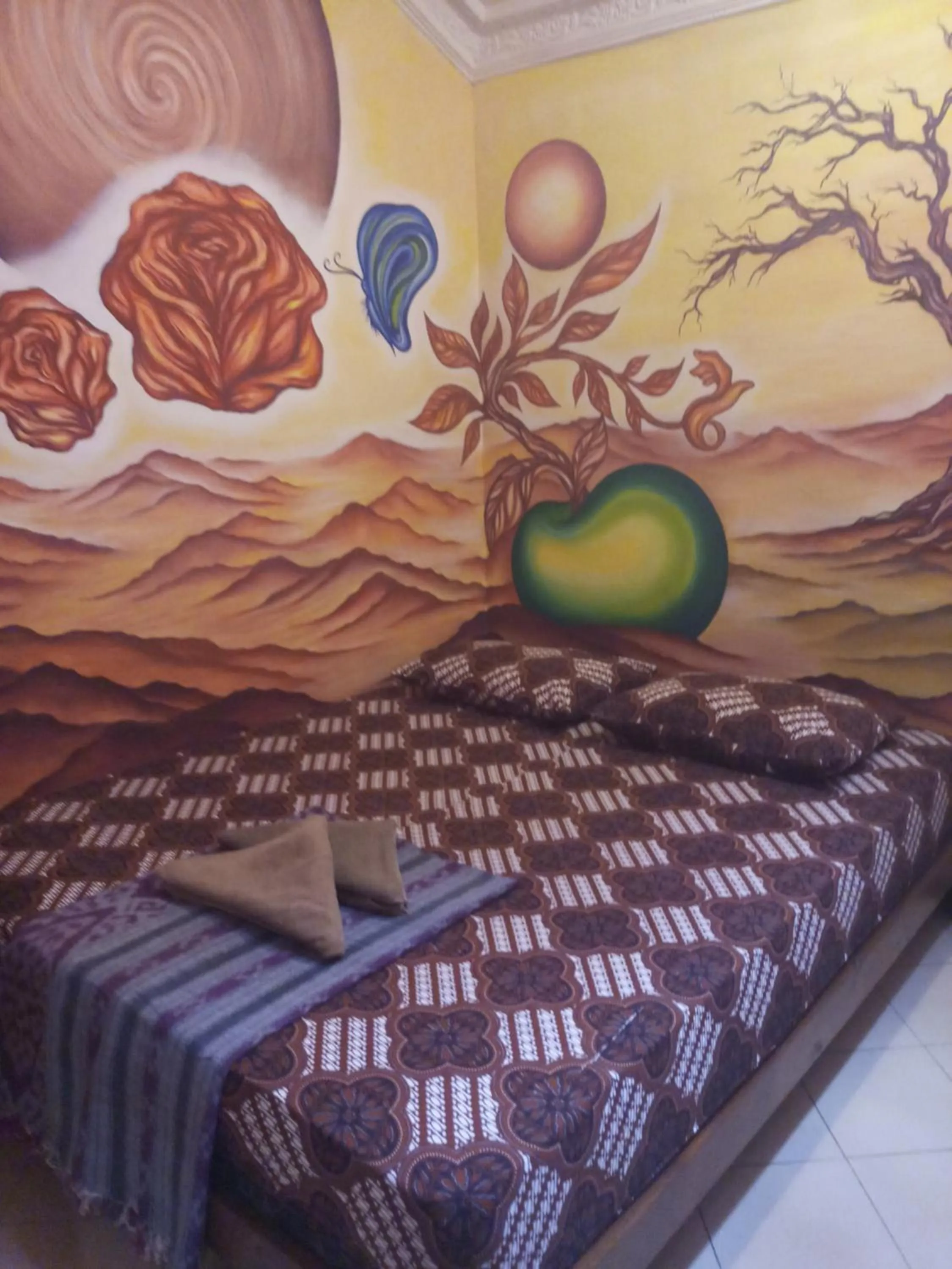 Toilet, Bed in Losmen Setia Kawan