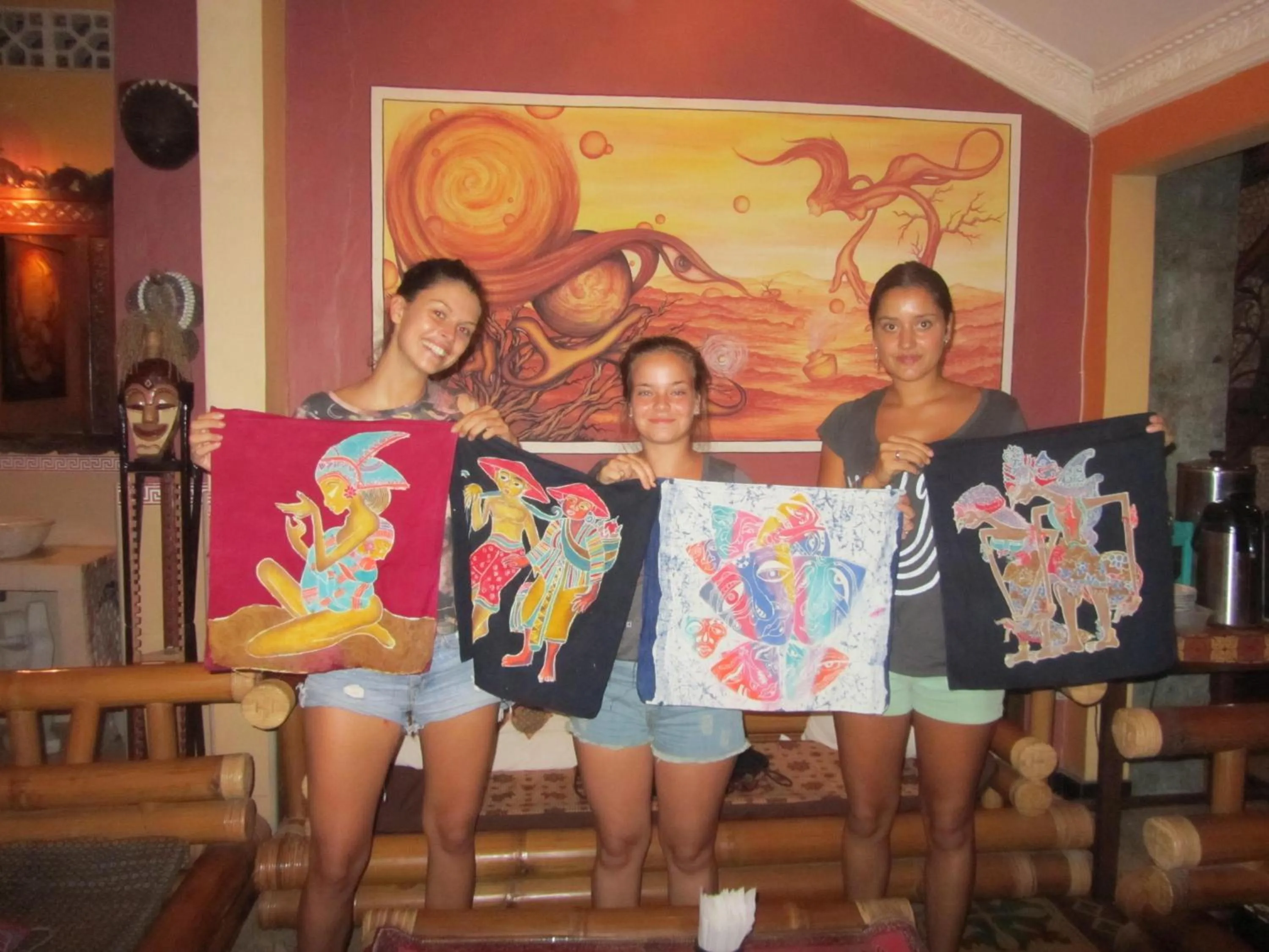 group of guests in Losmen Setia Kawan