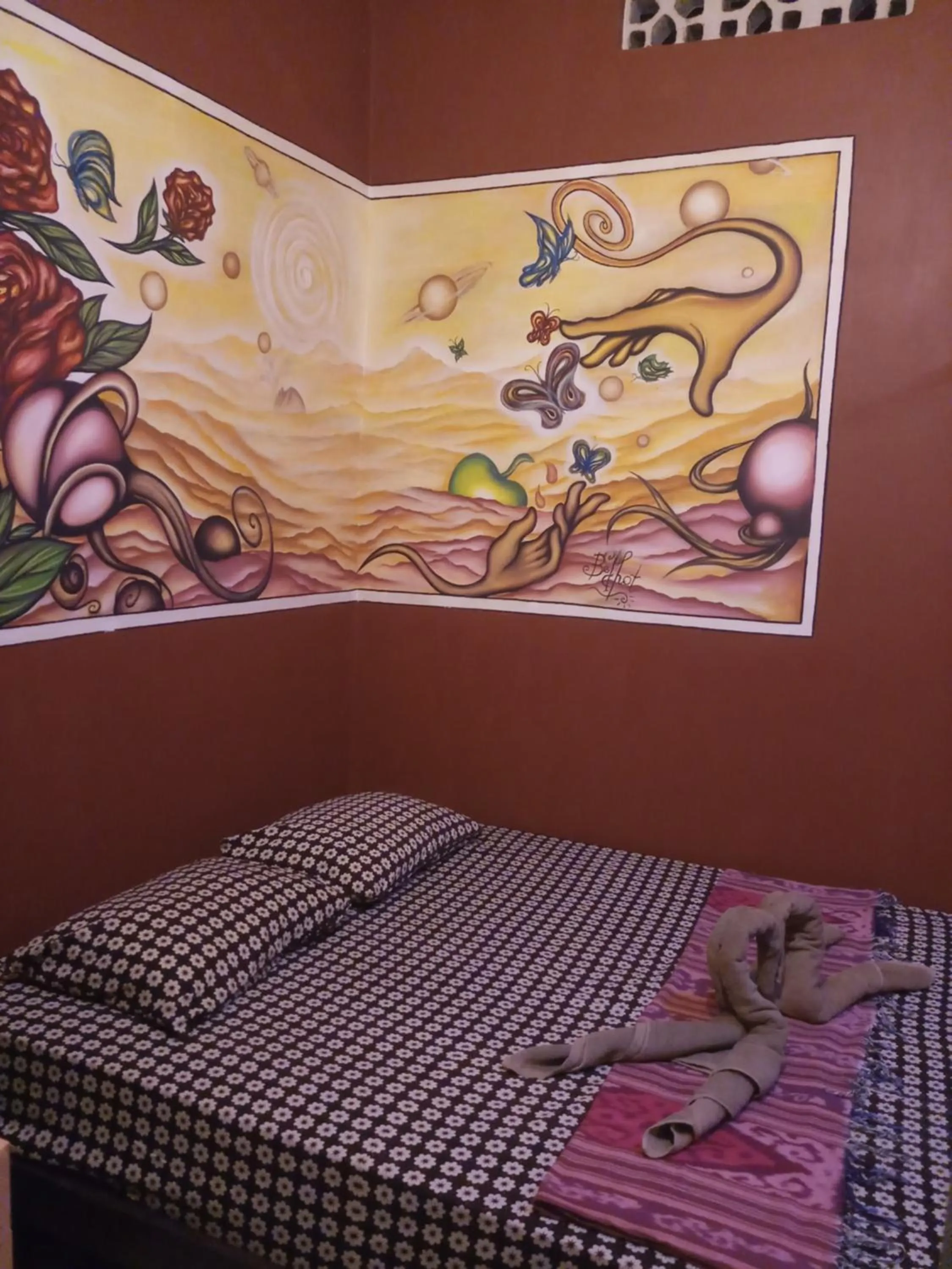 Bed in Losmen Setia Kawan