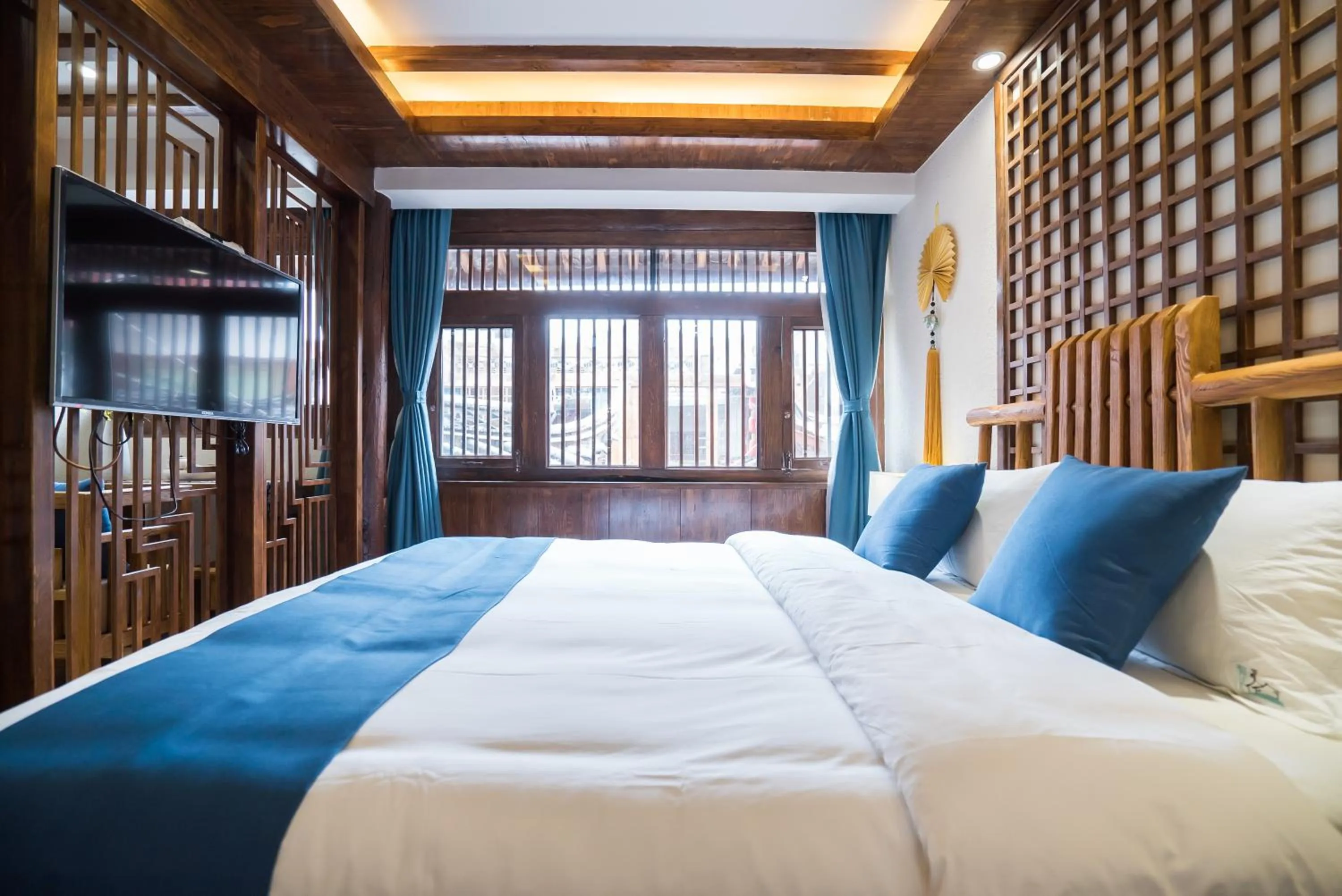 bunk bed, Bed in Lijiang Yue Tu Inn