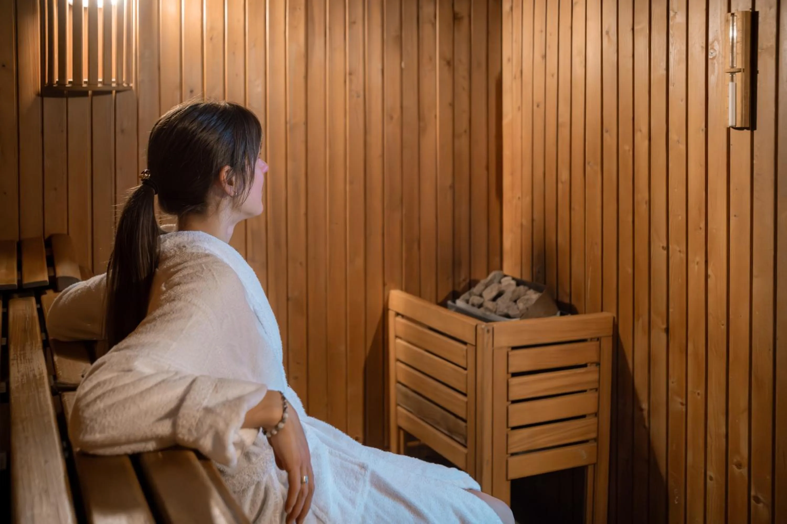 Sauna in Wuau! Hotel Galanthus & Spa