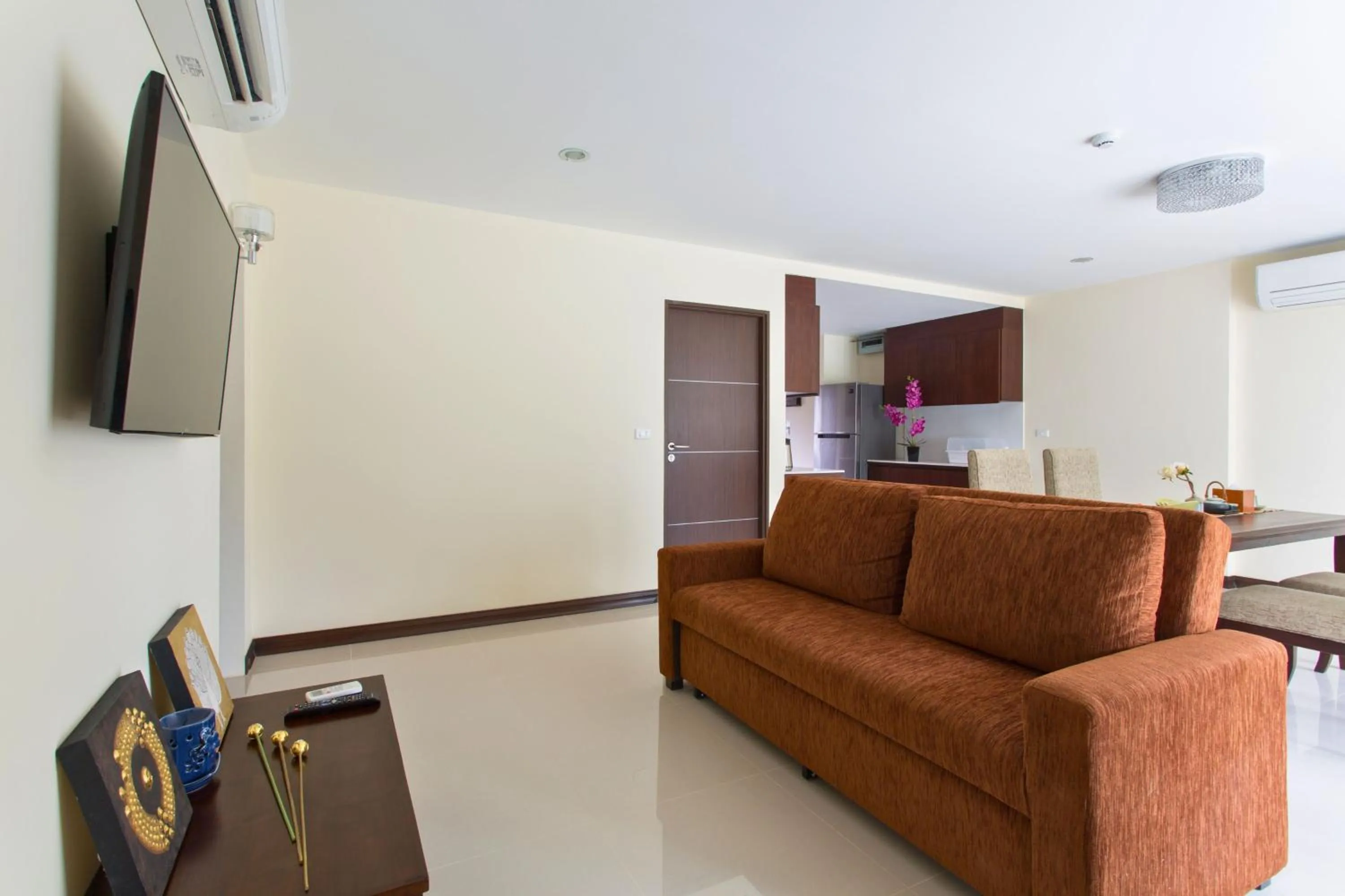 Living room in The Lai Thai Luxury Condominiums