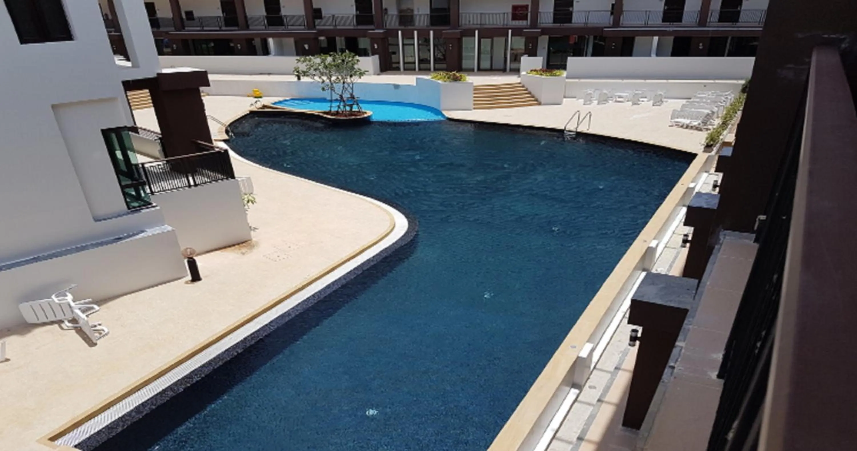 Pool view in The Lai Thai Luxury Condominiums
