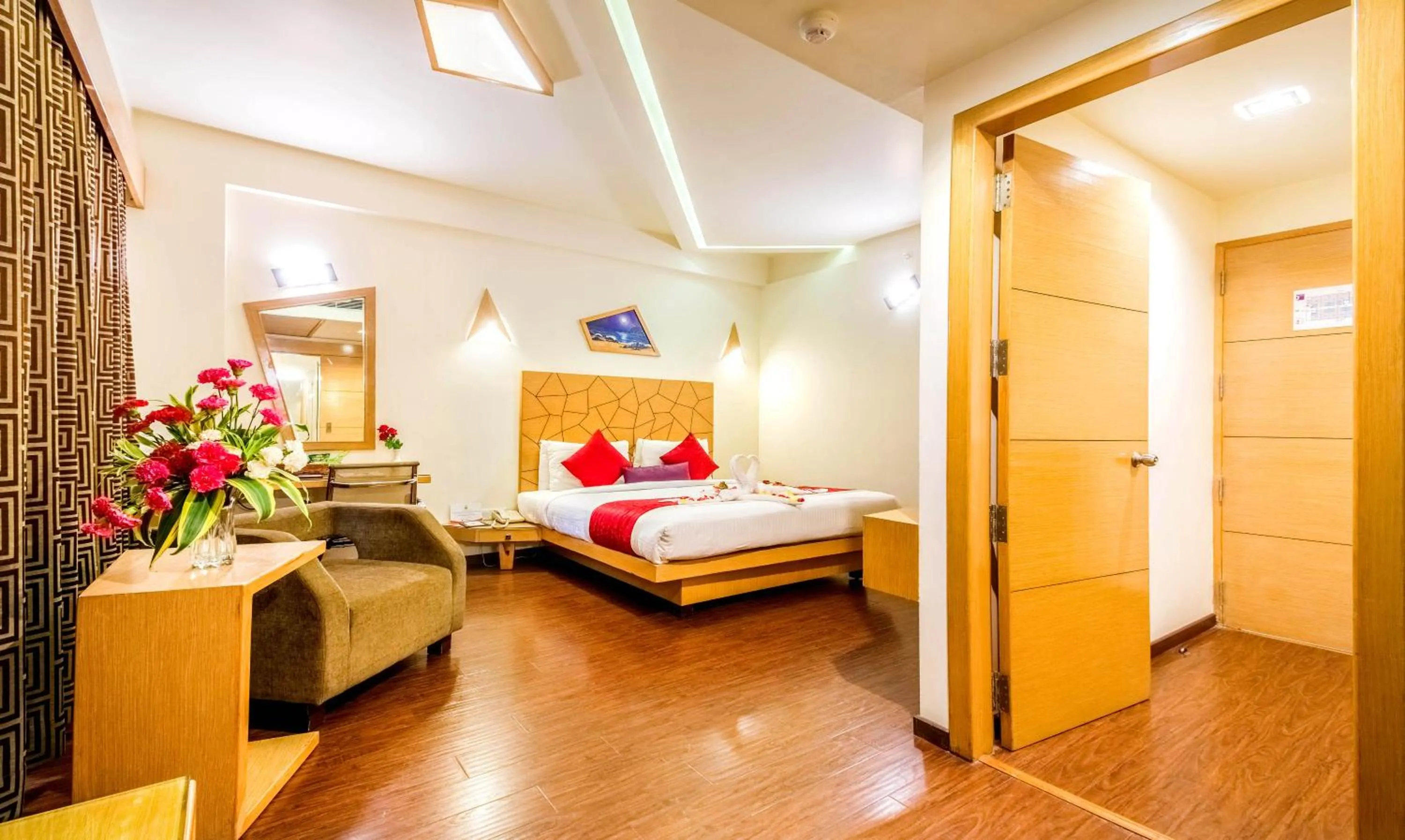 Bedroom, Bed in Hotel Rockdale