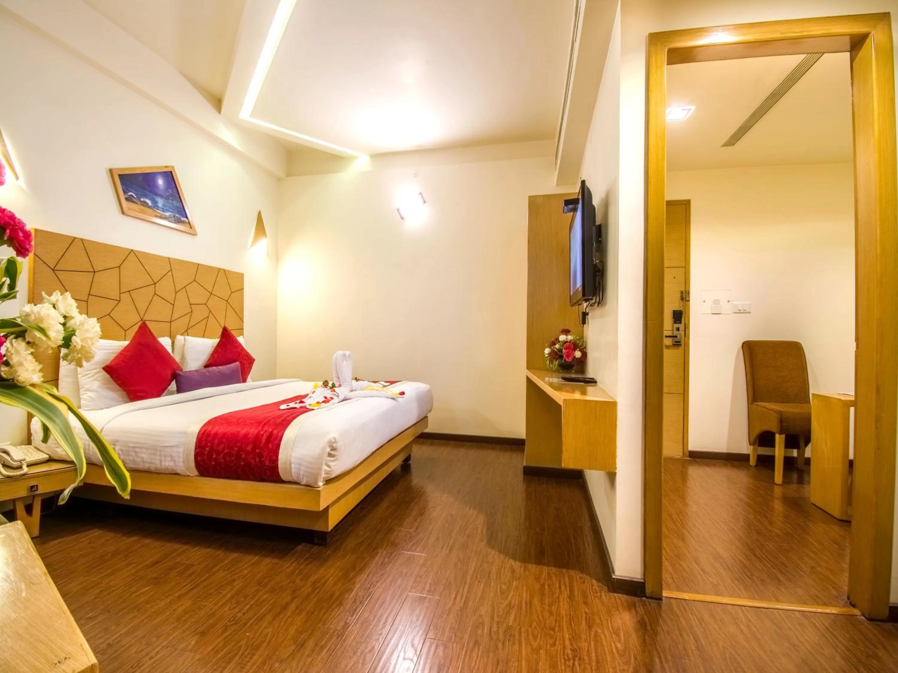 Bed in Hotel Rockdale