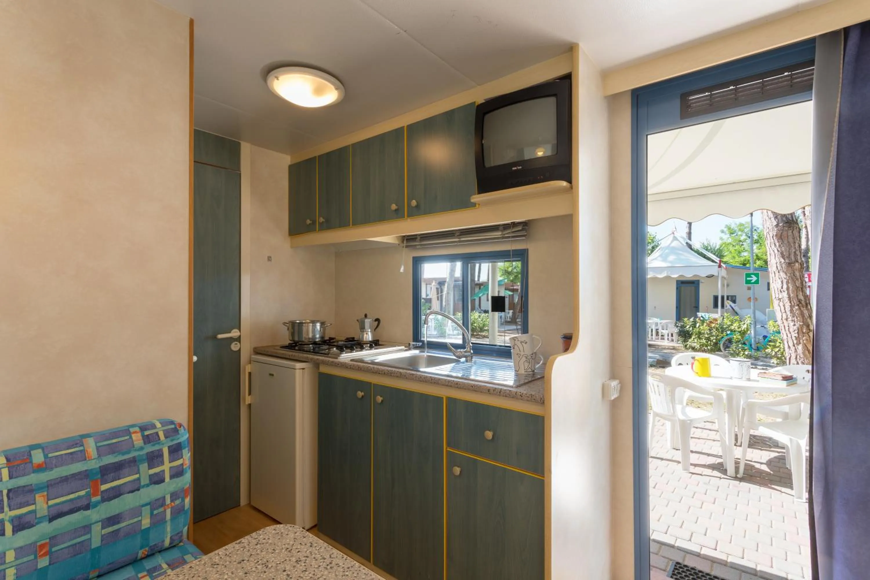 Dining area in Camping Village Roma Capitol