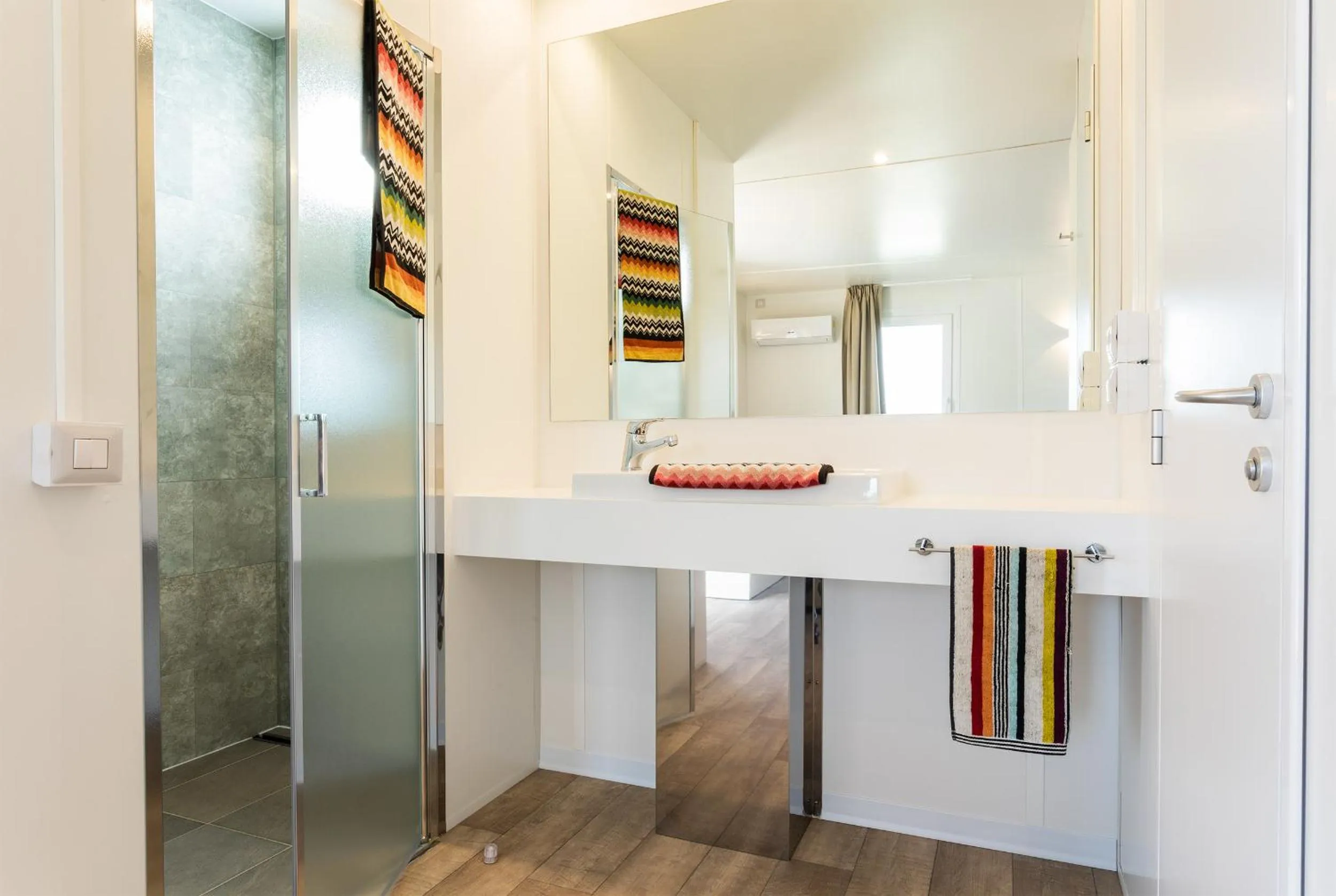 Bathroom in Camping Village Roma Capitol