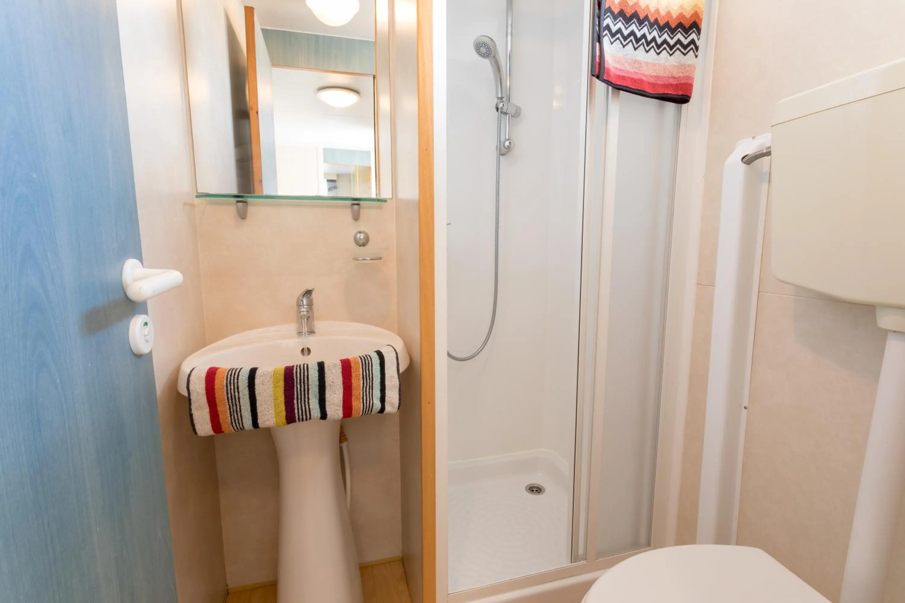 Bathroom in Camping Village Roma Capitol