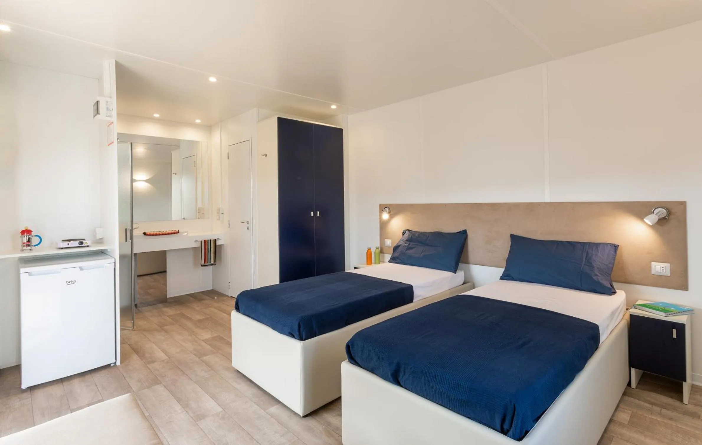 Bed in Camping Village Roma Capitol