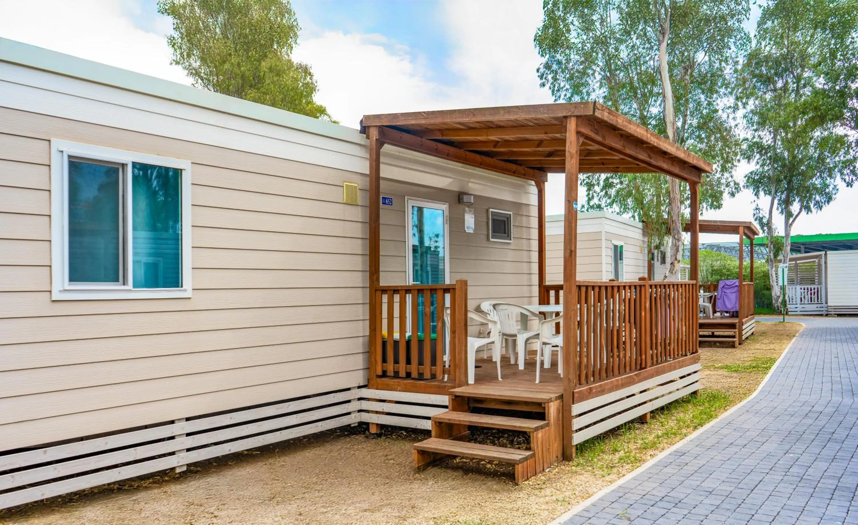 Property building in Camping Village Roma Capitol