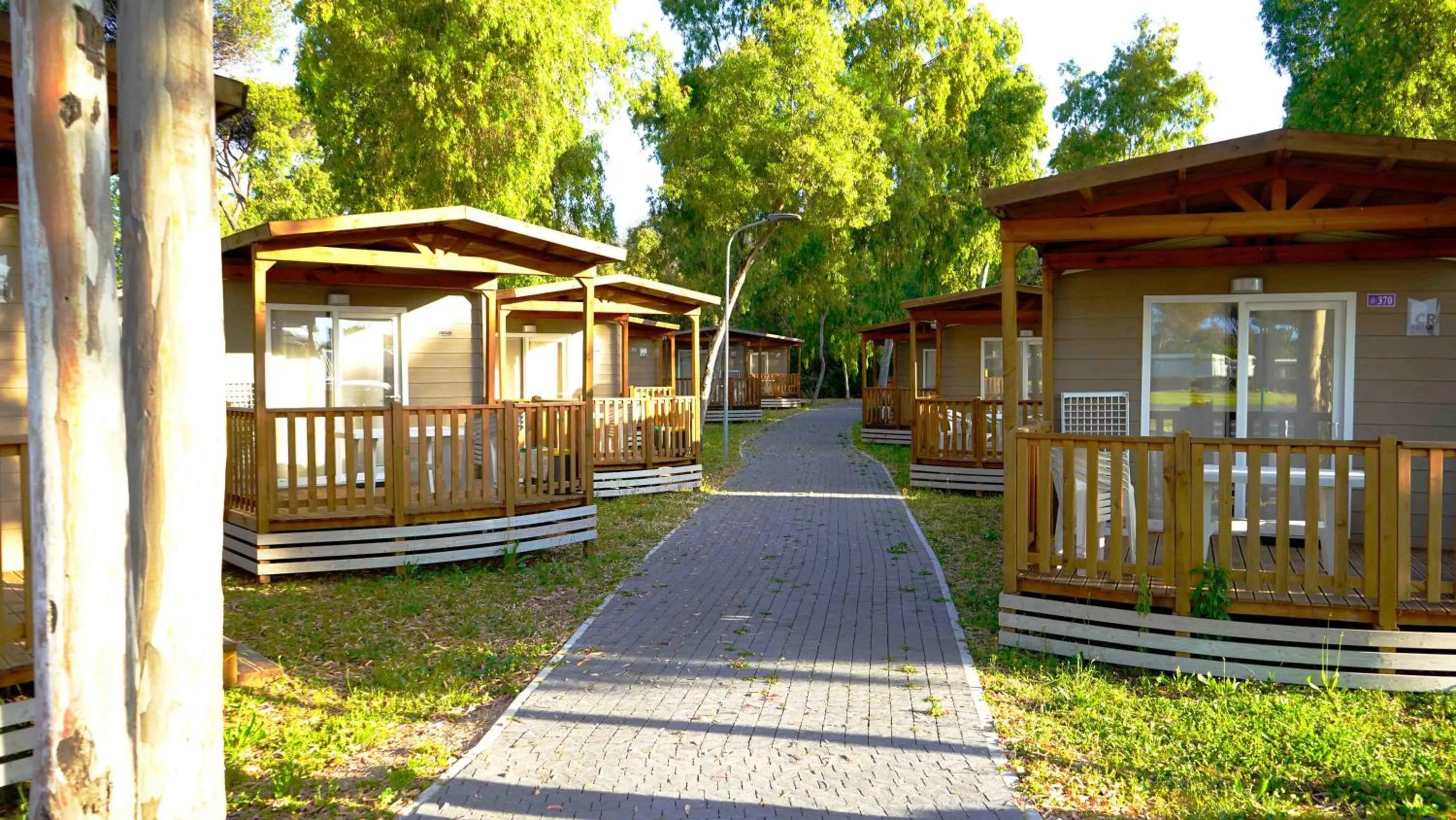 Property building in Camping Village Roma Capitol