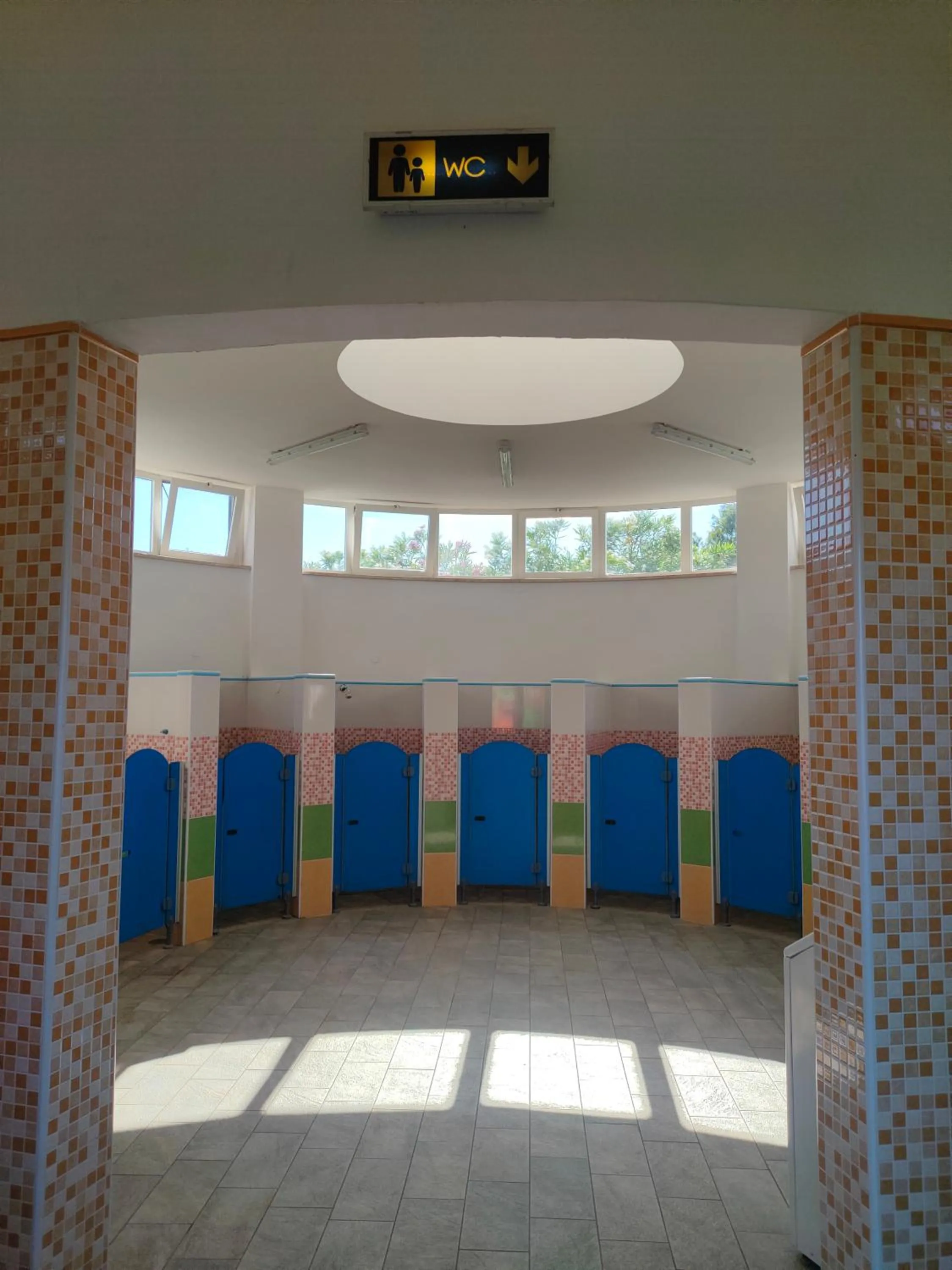 Bathroom in Camping Village Roma Capitol