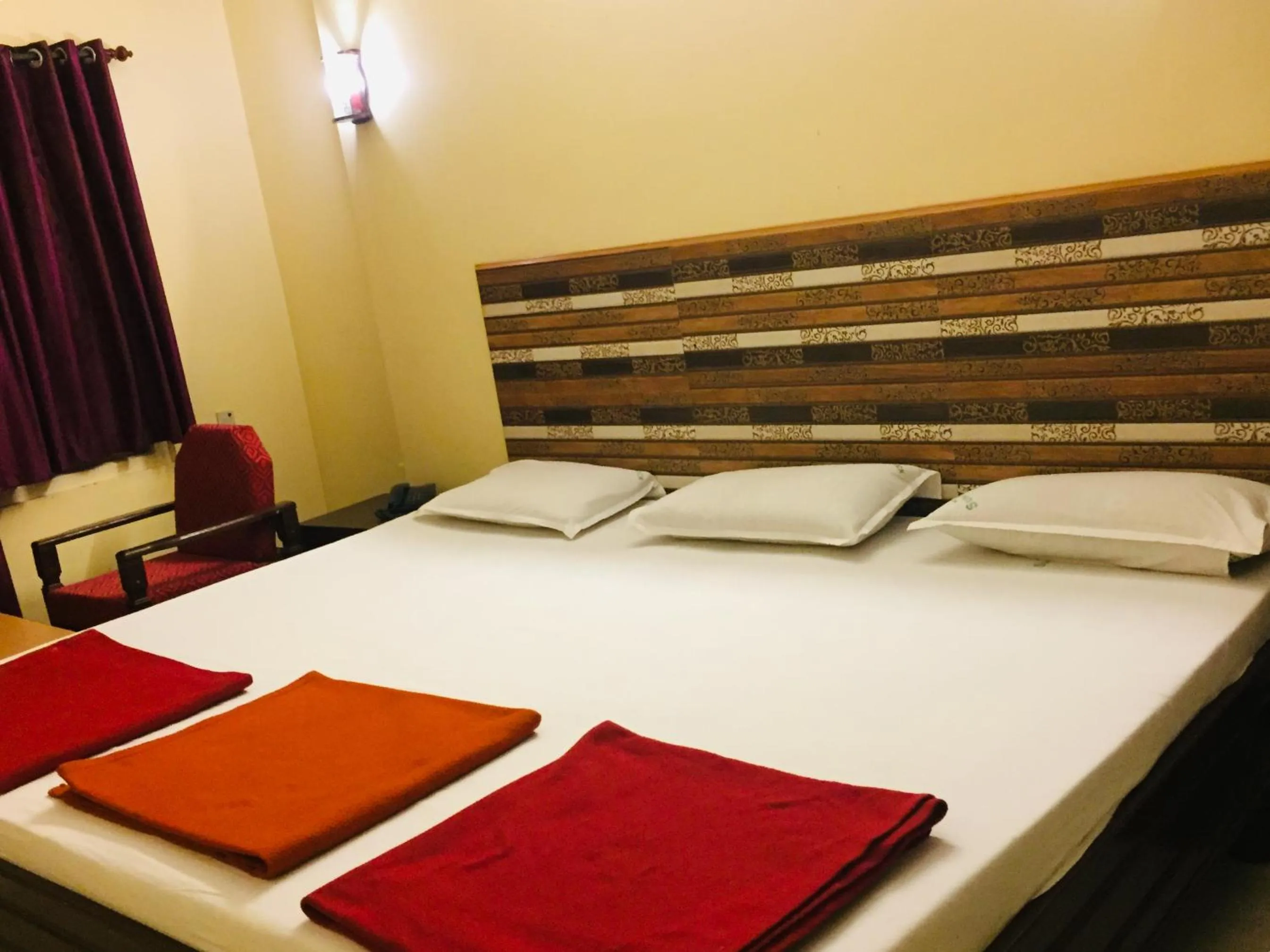 Bed in Hotel Sun Rock