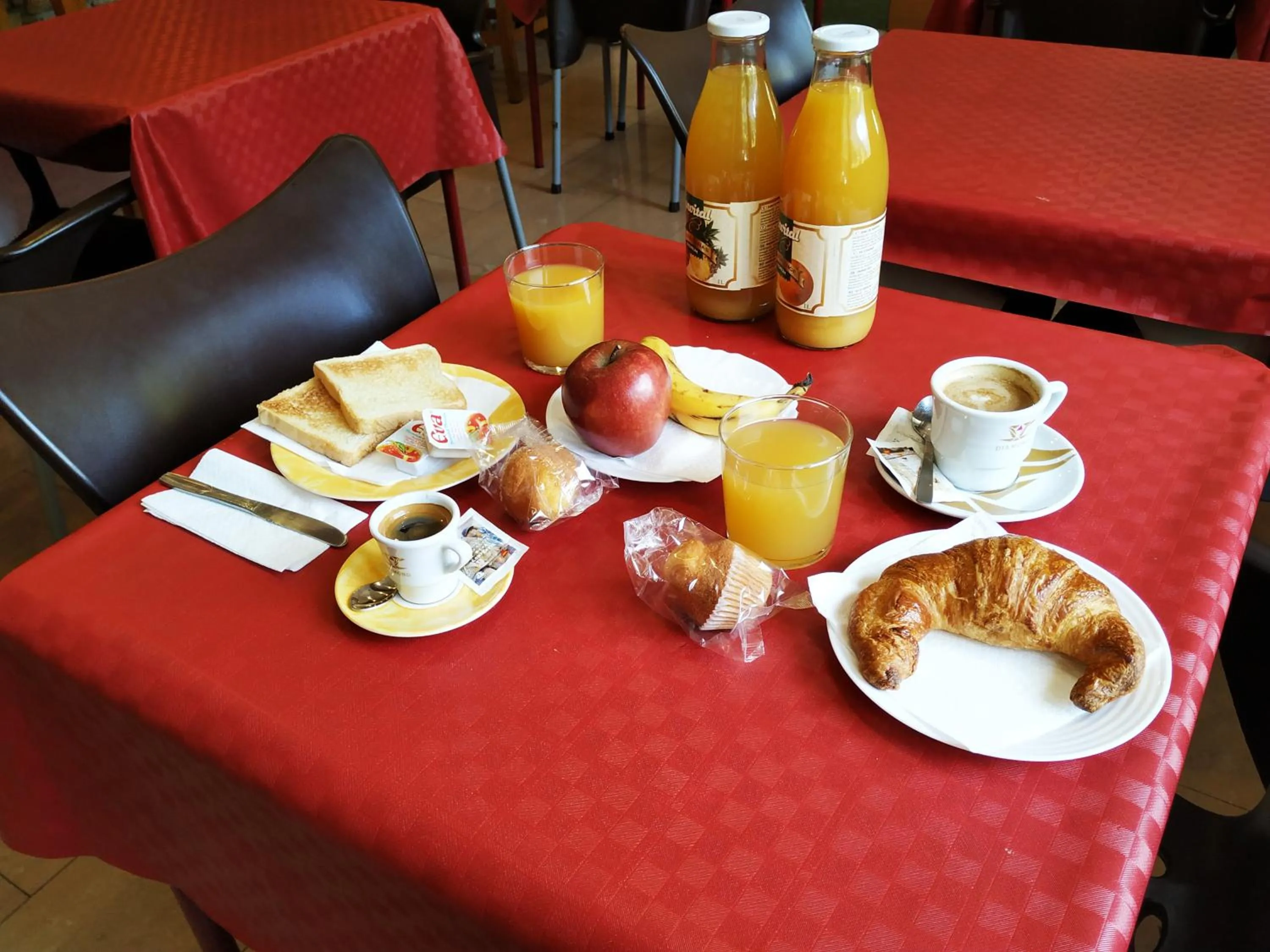 Breakfast in Hotel Barcelona