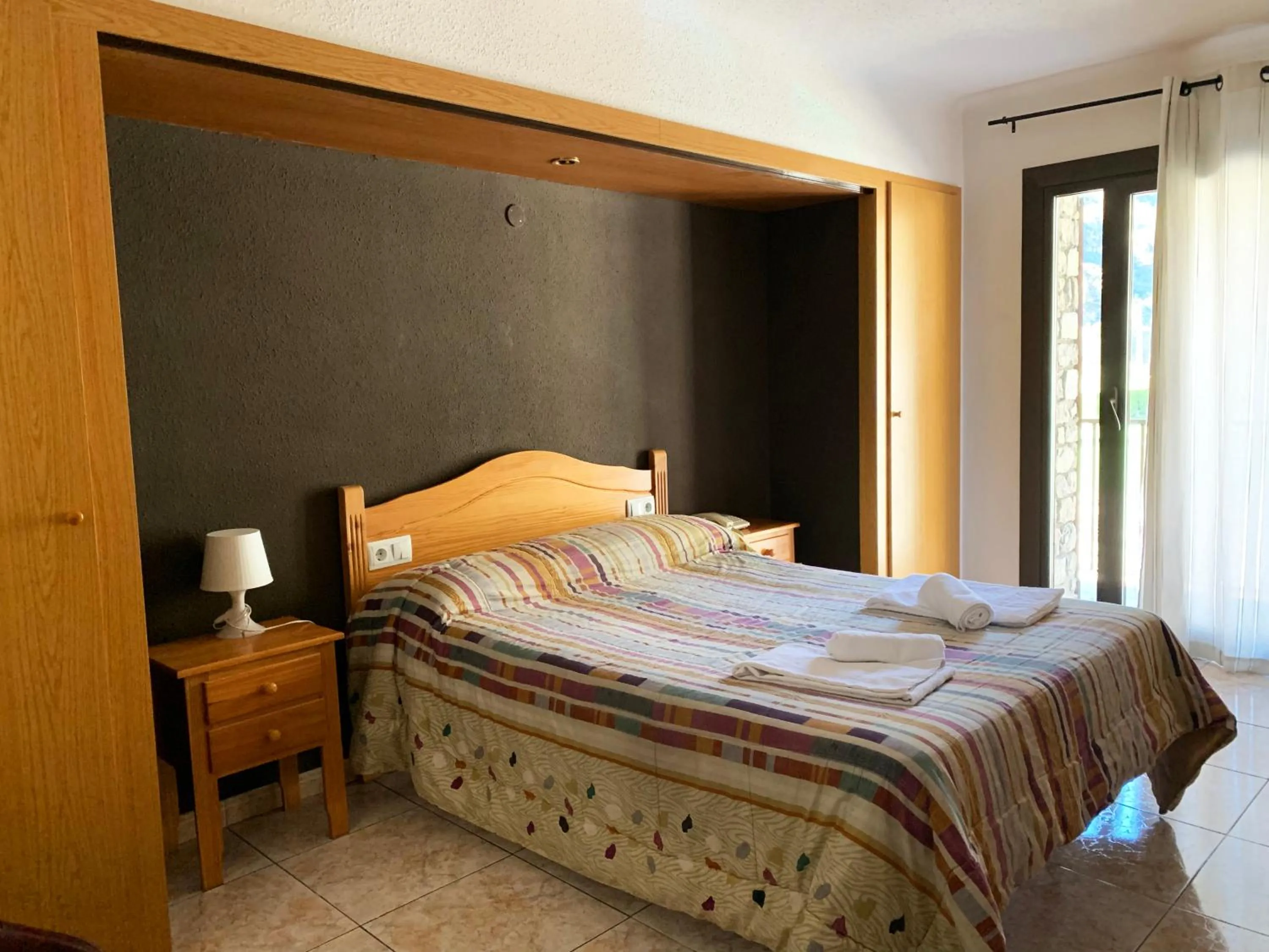 Bed in Hotel Barcelona