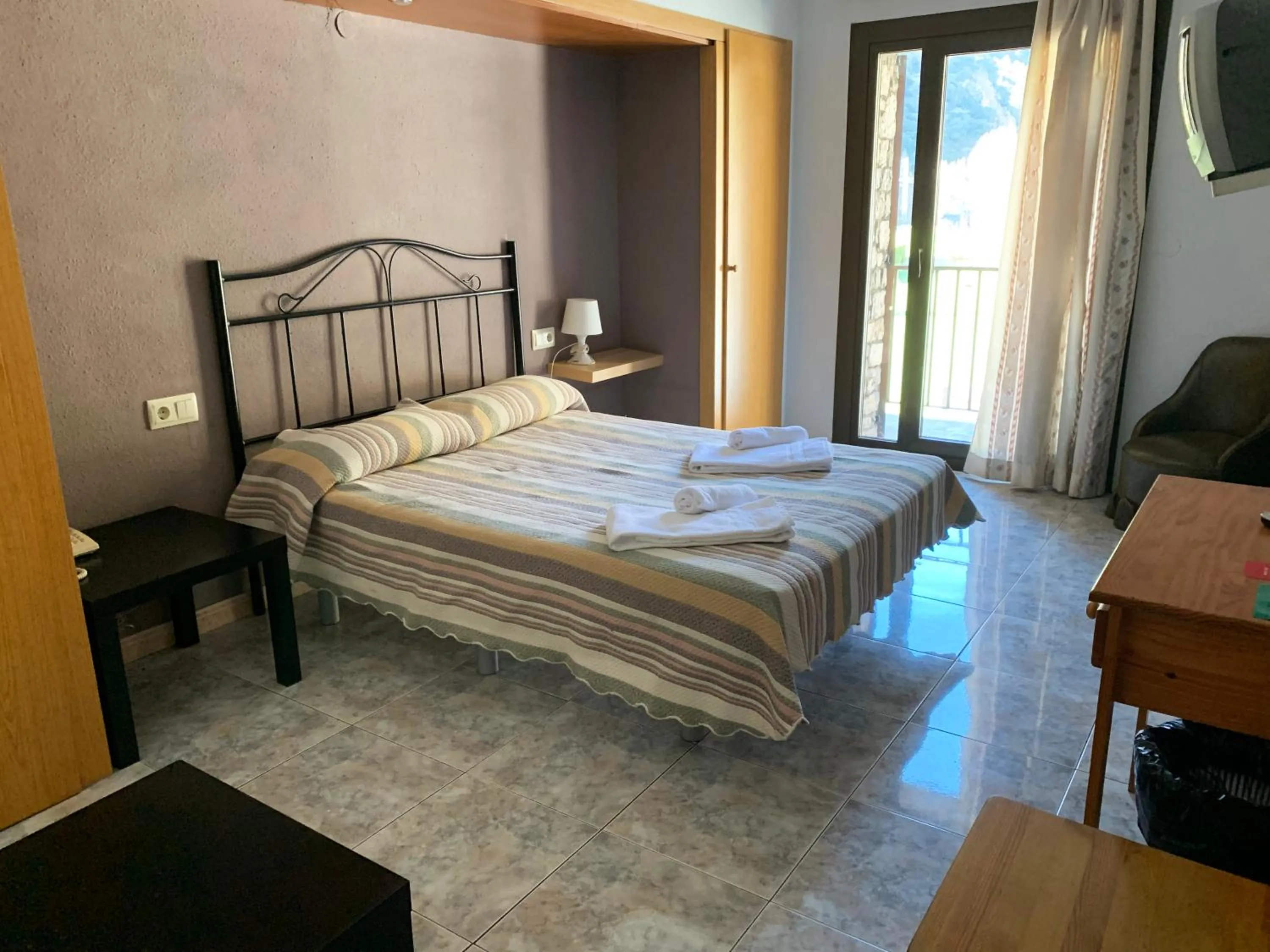 Bed in Hotel Barcelona