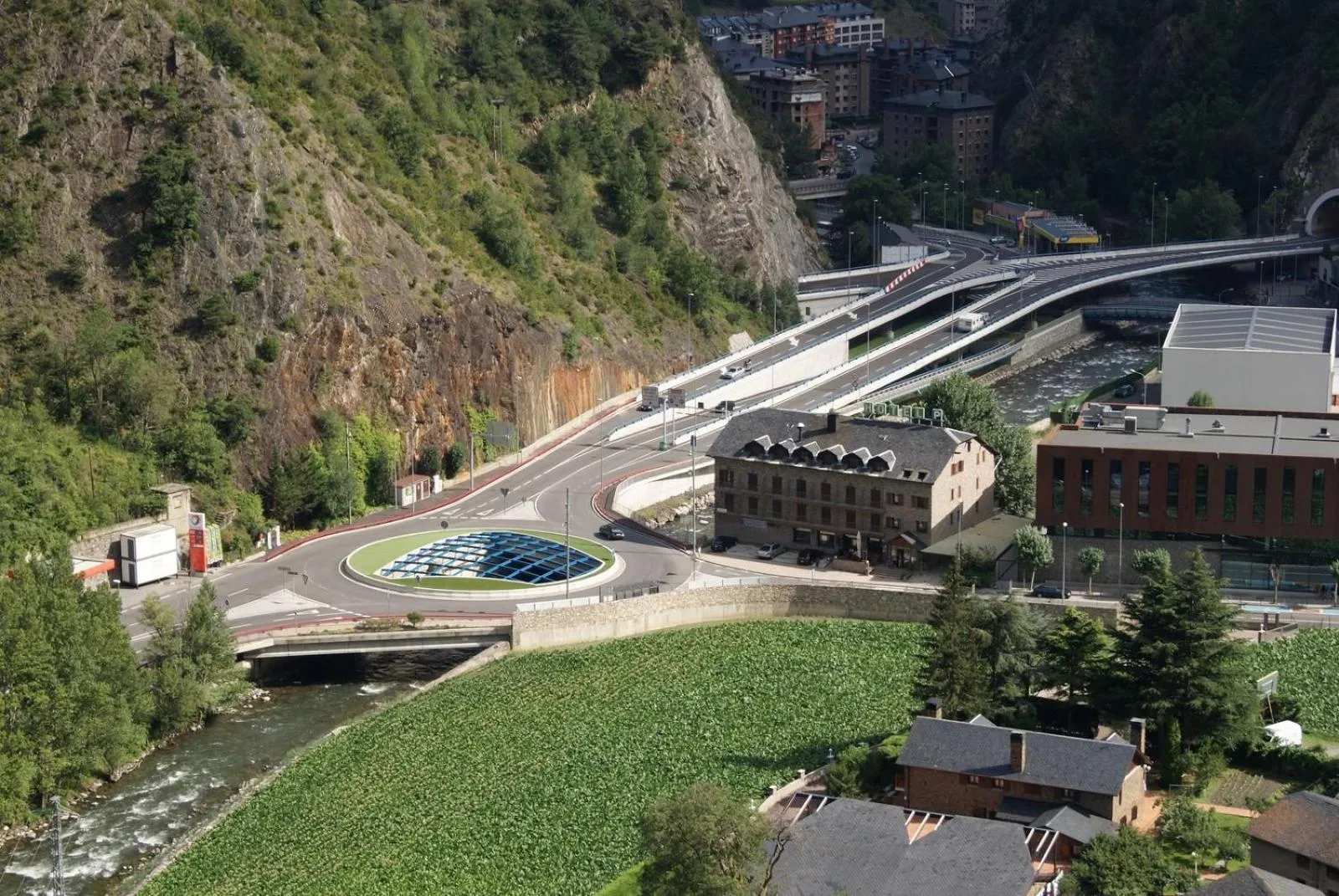 Bird's eye view in Hotel Barcelona