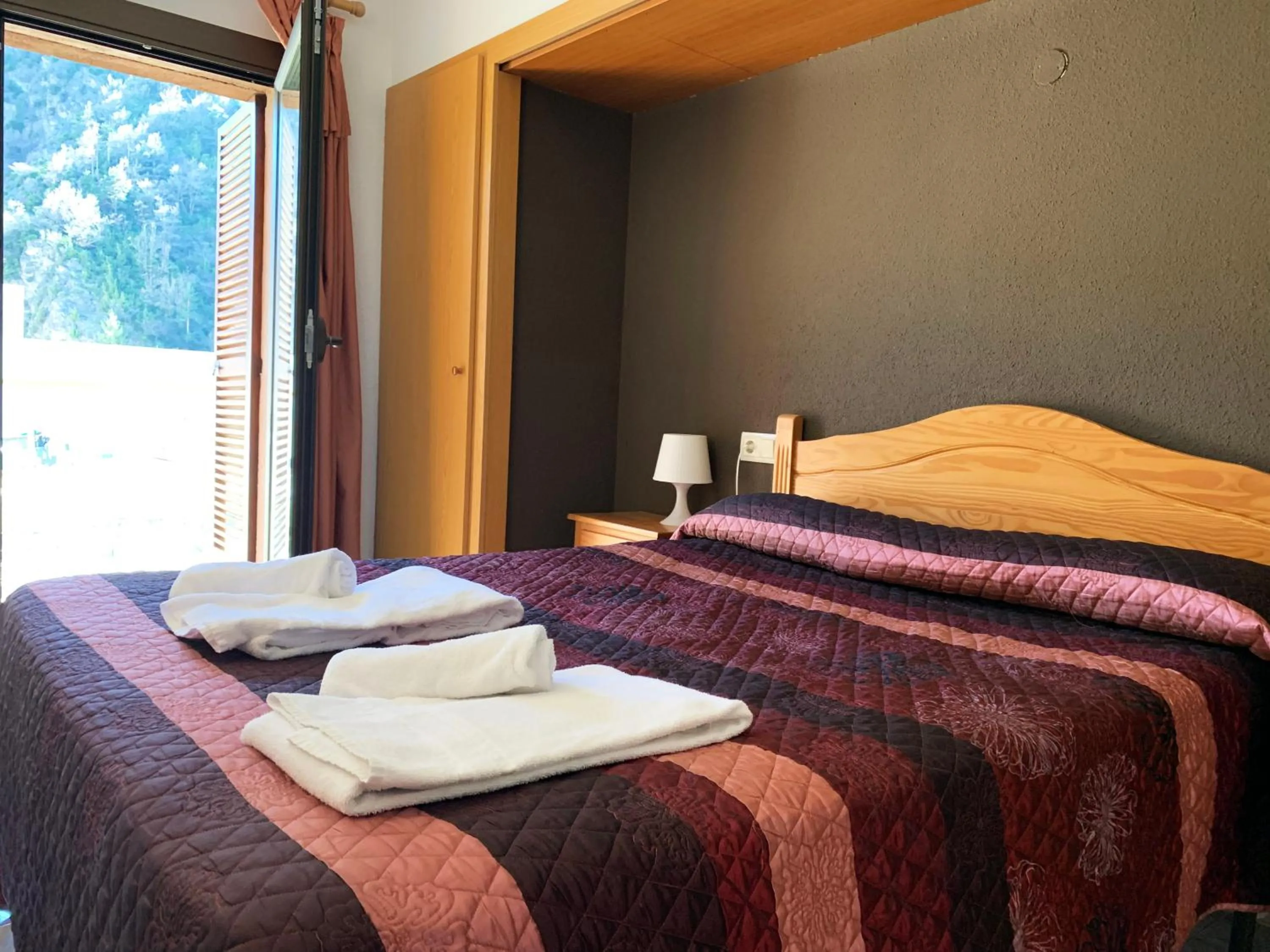 Bed in Hotel Barcelona