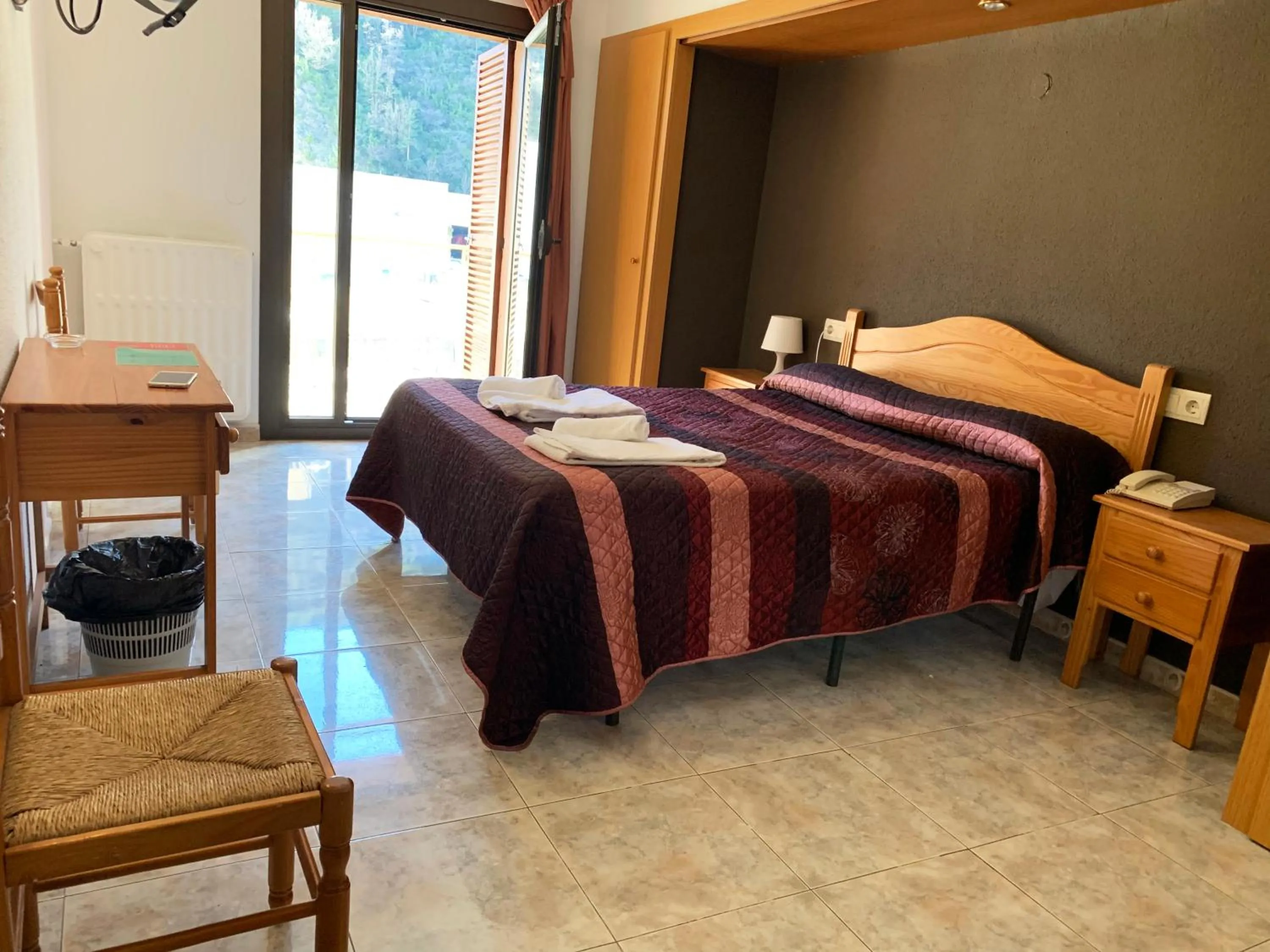 Bed in Hotel Barcelona