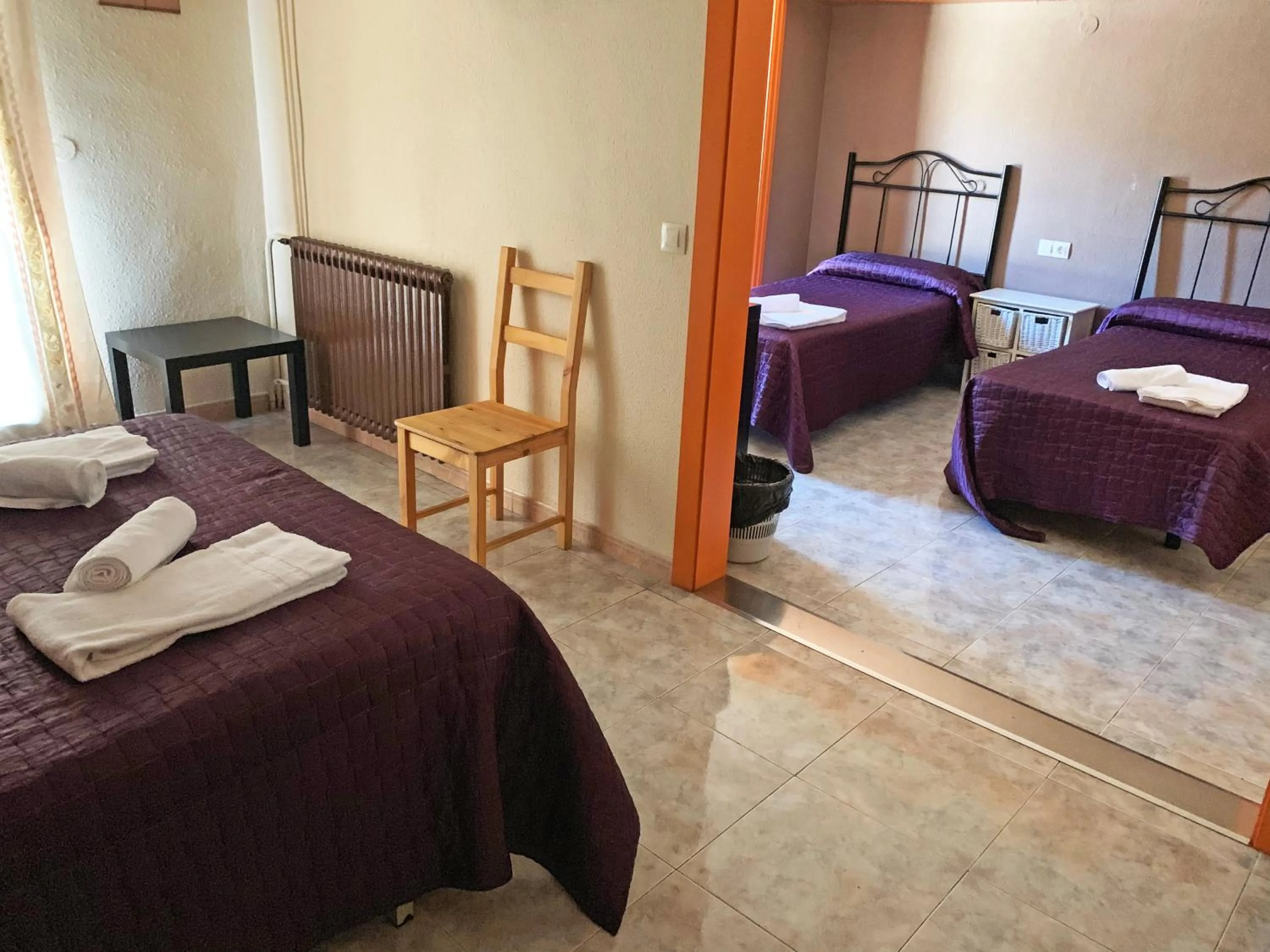 Bed in Hotel Barcelona