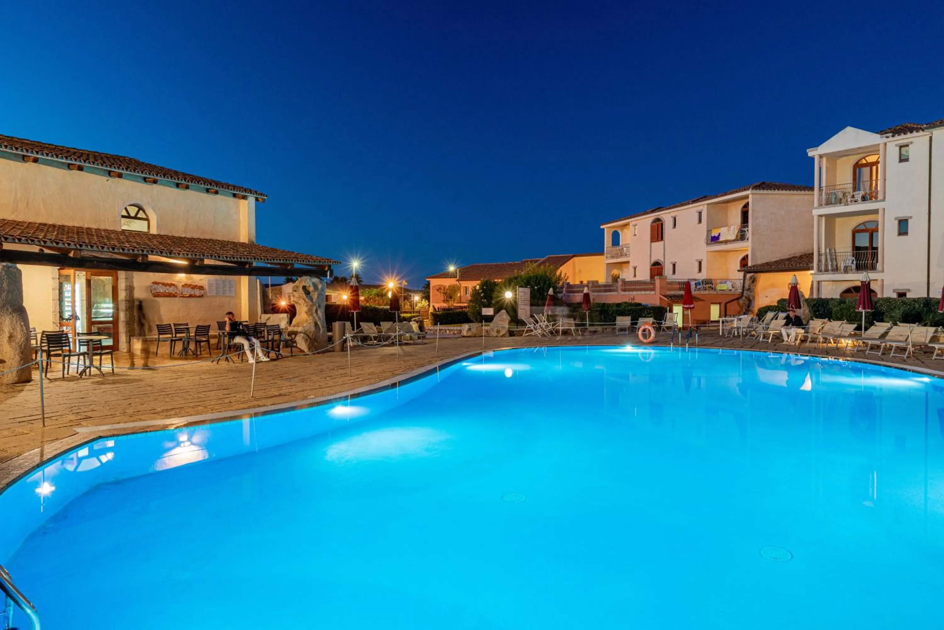 Pool view in Club Esse Posada