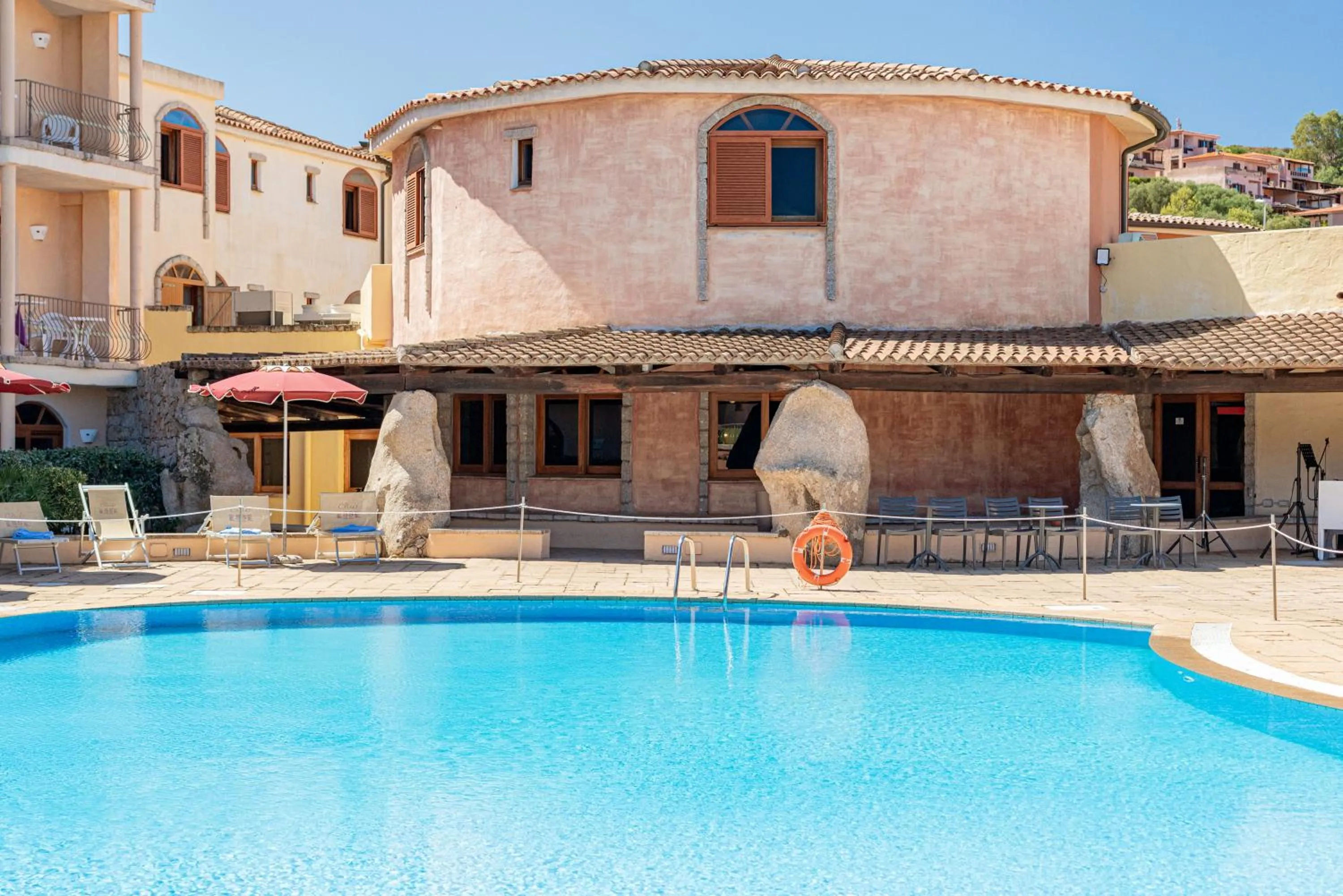 Pool view in Club Esse Posada