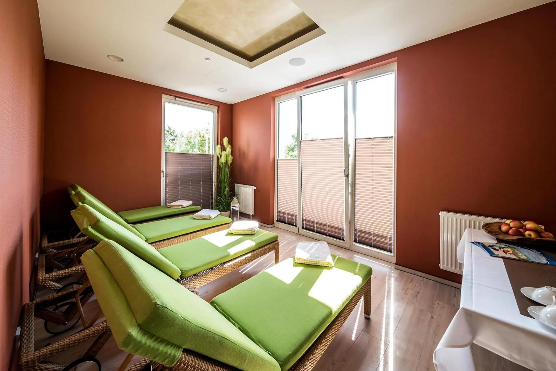 Spa and wellness centre/facilities in SEETELHOTEL Kaiserstrand Beachhotel das Lifestyle-Hotel direkt am Strand