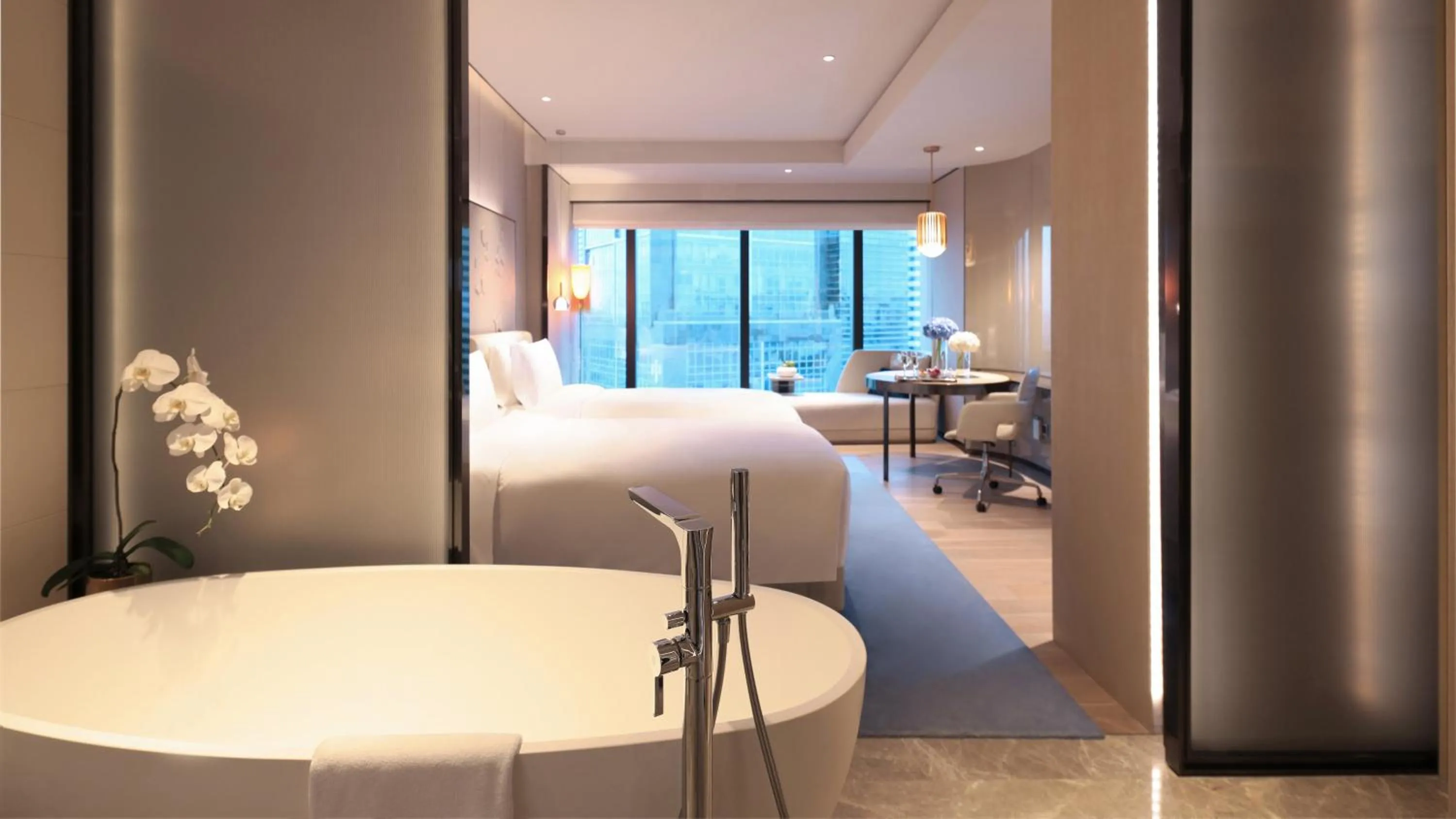 Photo of the whole room in InterContinental Beijing Sanlitun by IHG