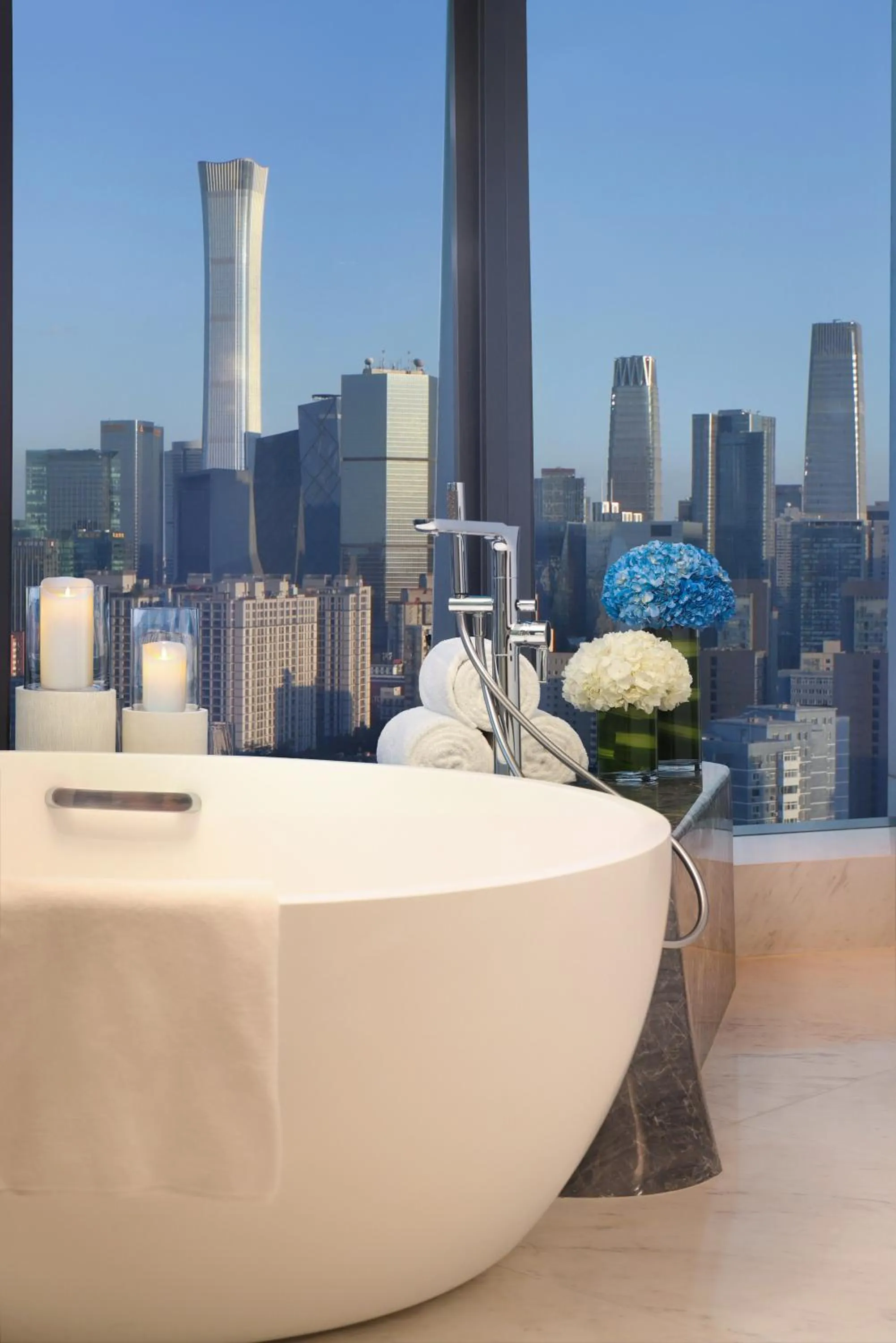 City view in InterContinental Beijing Sanlitun by IHG