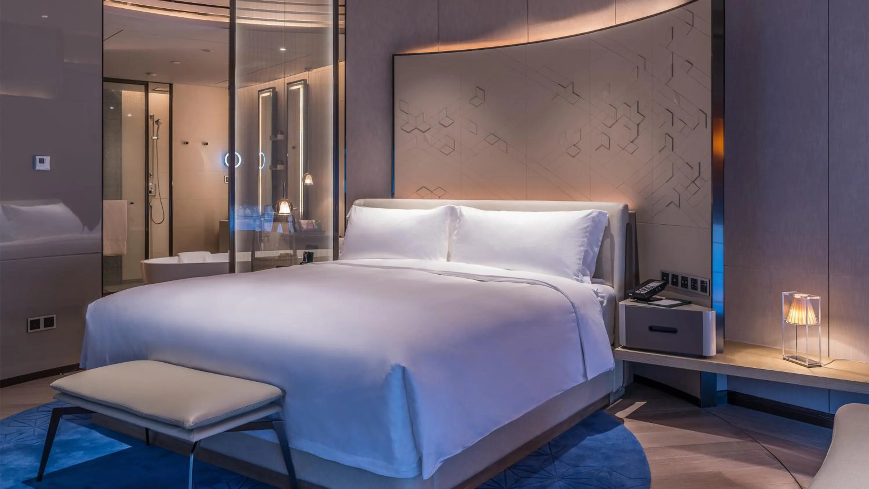 Photo of the whole room, Bed in InterContinental Beijing Sanlitun by IHG
