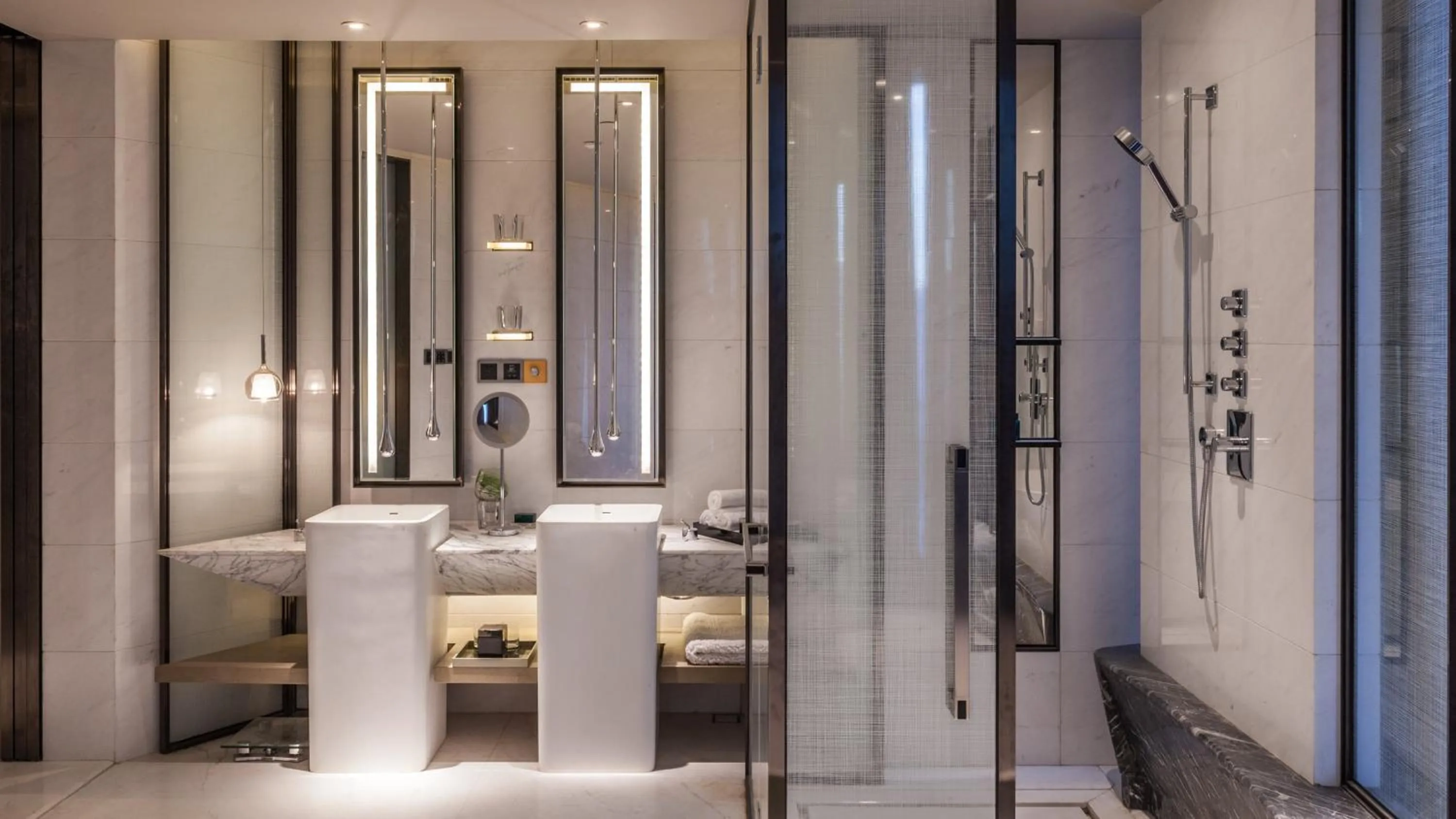 Bathroom in InterContinental Beijing Sanlitun by IHG
