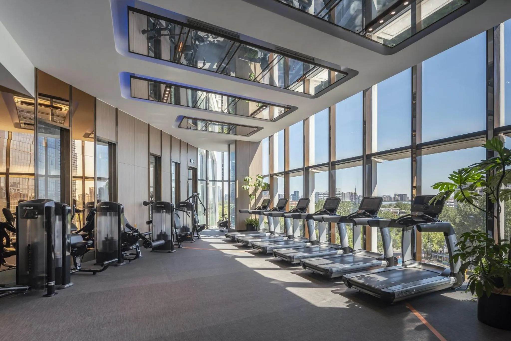 Fitness centre/facilities in InterContinental Beijing Sanlitun by IHG