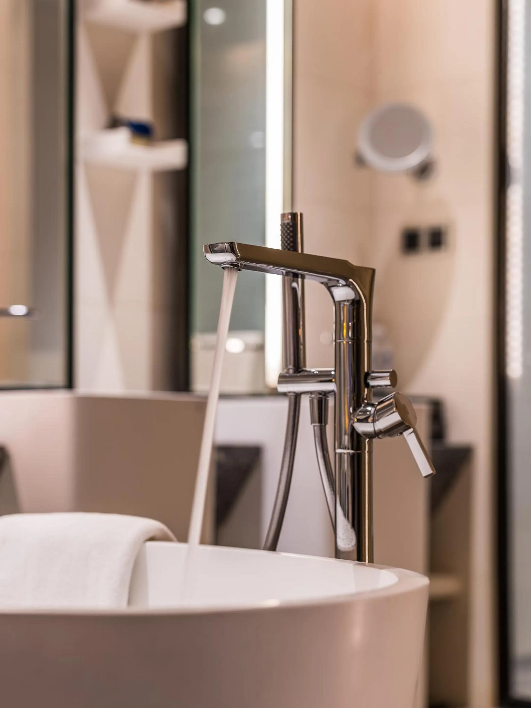 Bathroom in InterContinental Beijing Sanlitun by IHG