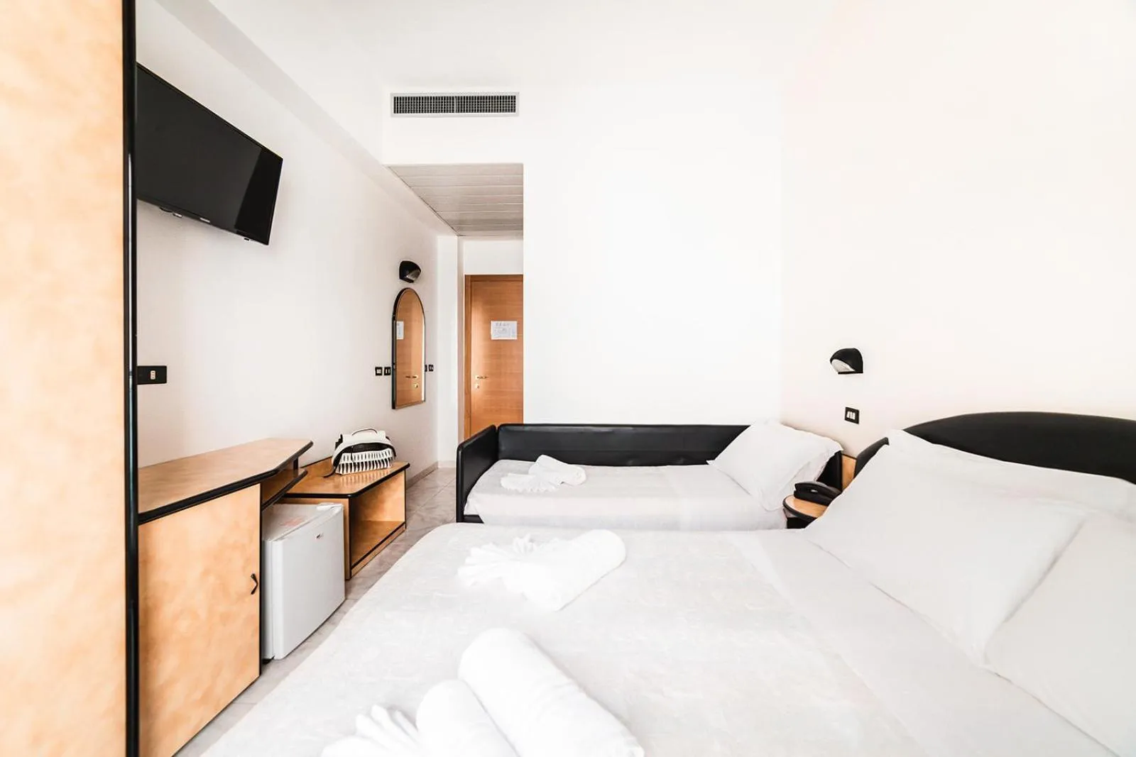 Bed in Hotel Ambasciatori