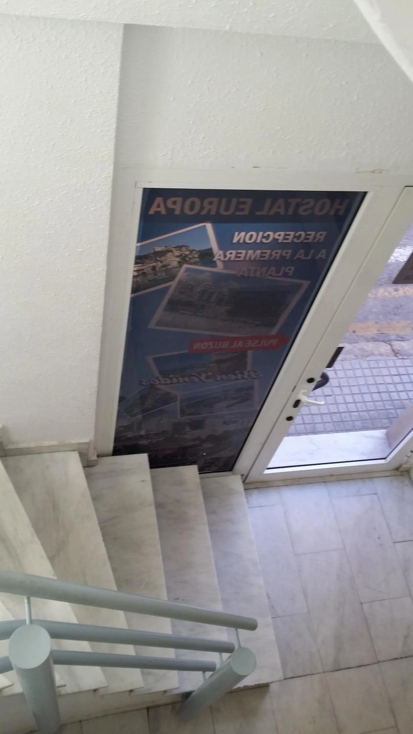 Decorative detail in Hostal Europa